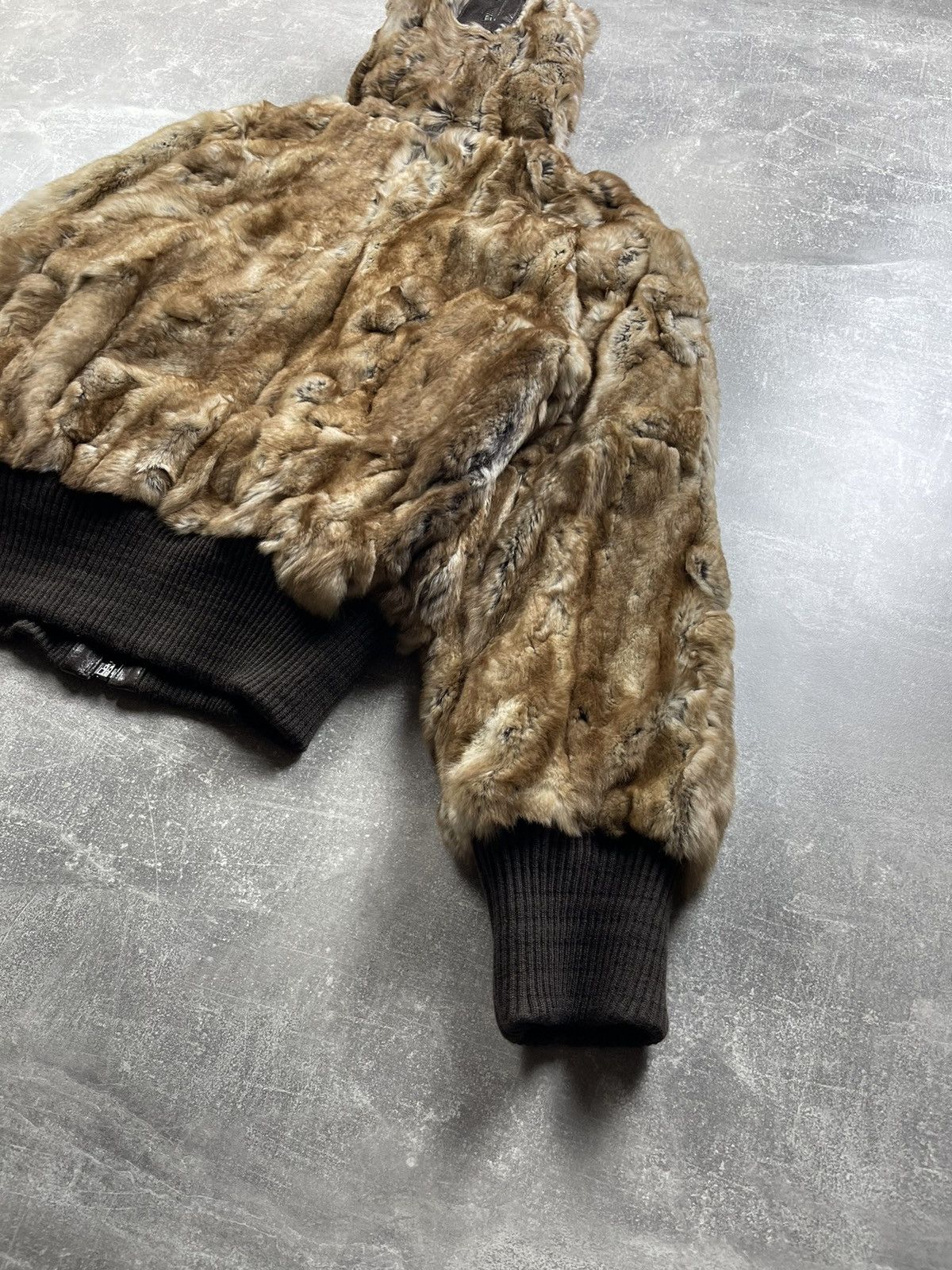 20471120 × Japanese Brand Archives Japanese Real Fur Fluffy Hooded Zipper Jacket Sz M Size M / US 6-8 / IT 42-44 - 7 Thumbnail