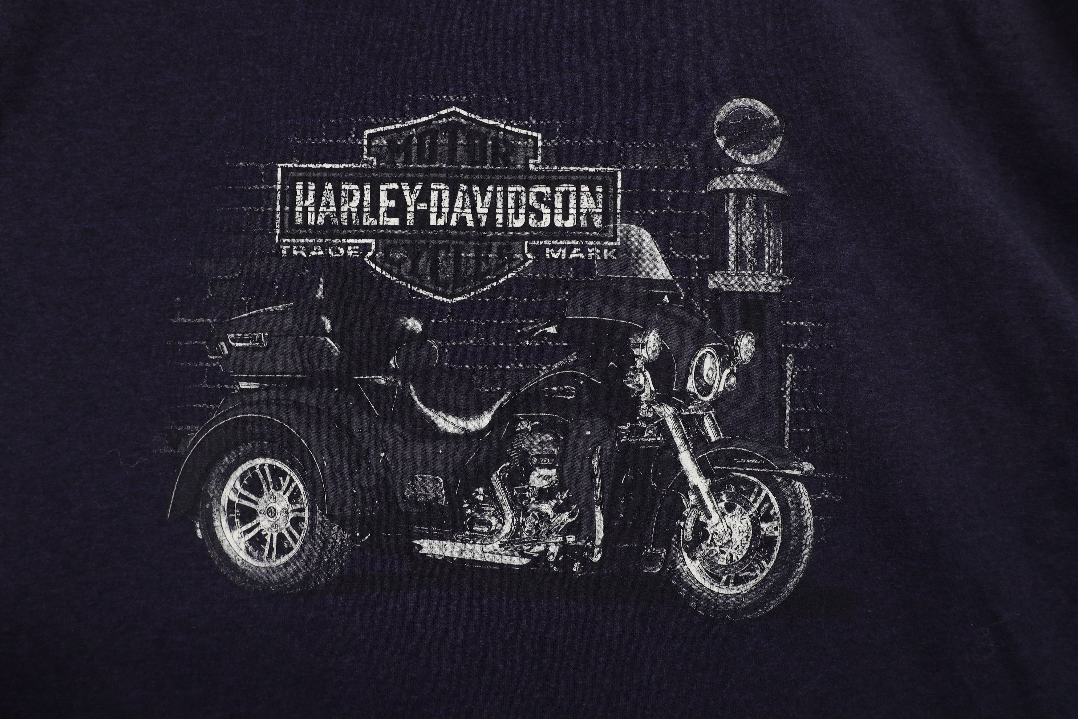 Harley Davidson × Vintage Vintage Y2K Harley Davidson Florida Short Sleeve T-Shirt Size US XXL / EU 58 / 5 - 4 Thumbnail