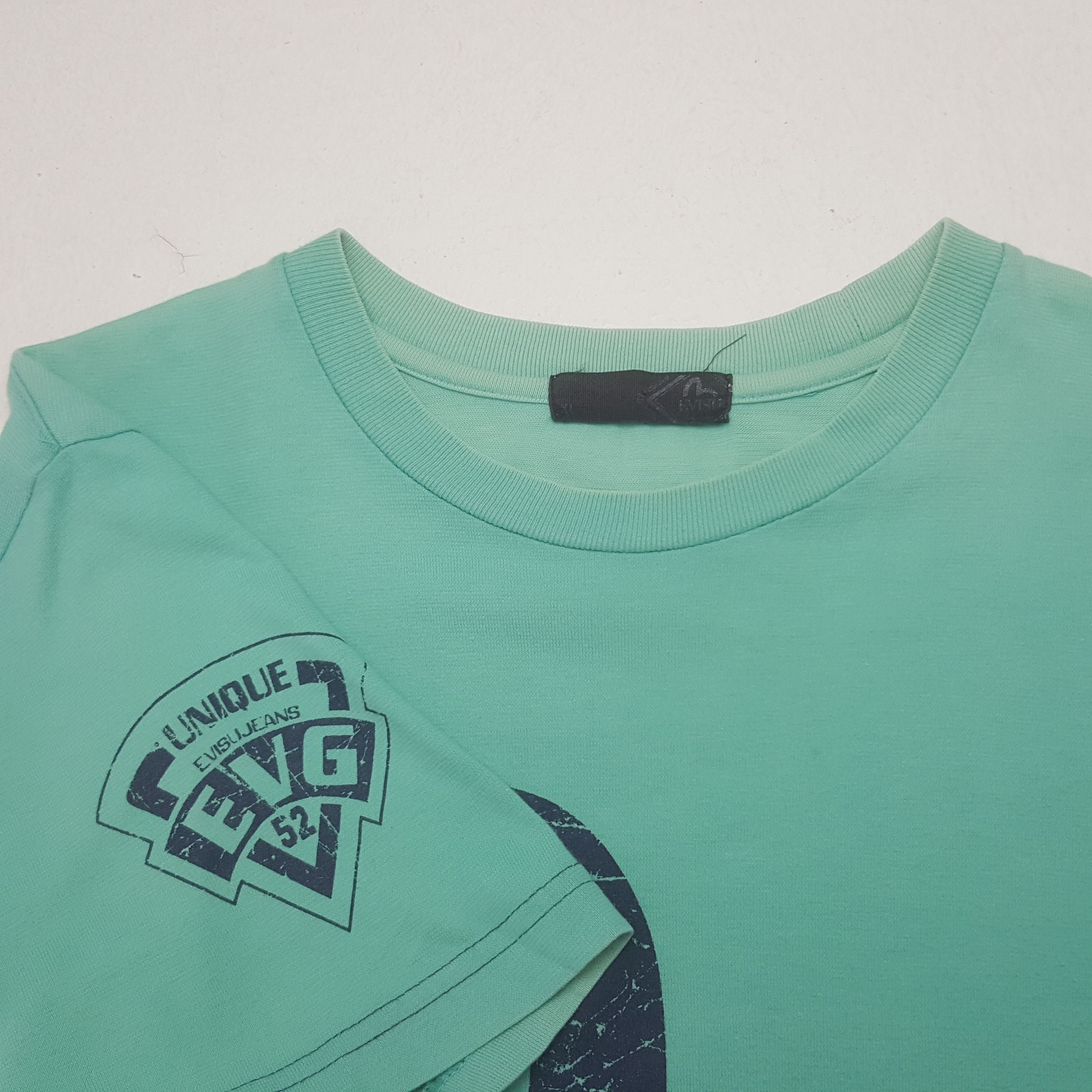 Vintage Evisu Japanese Brand Daicock Logo Tshirt
