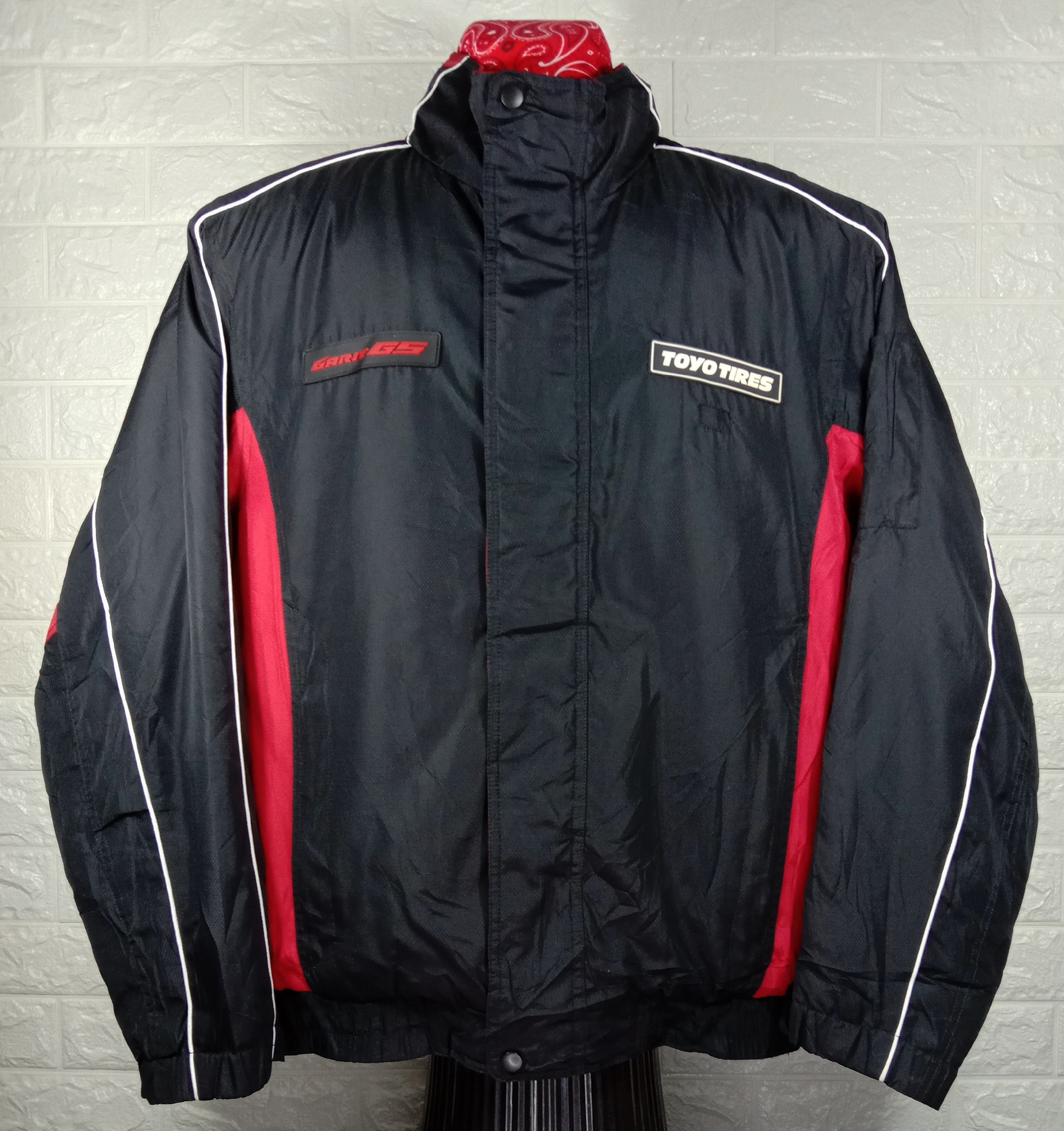 Japanese Brand Vintage Japanese Brand Toyo Tires Garit GS Racing Jacket Size US XL / EU 56 / 4 - 2 Thumbnail