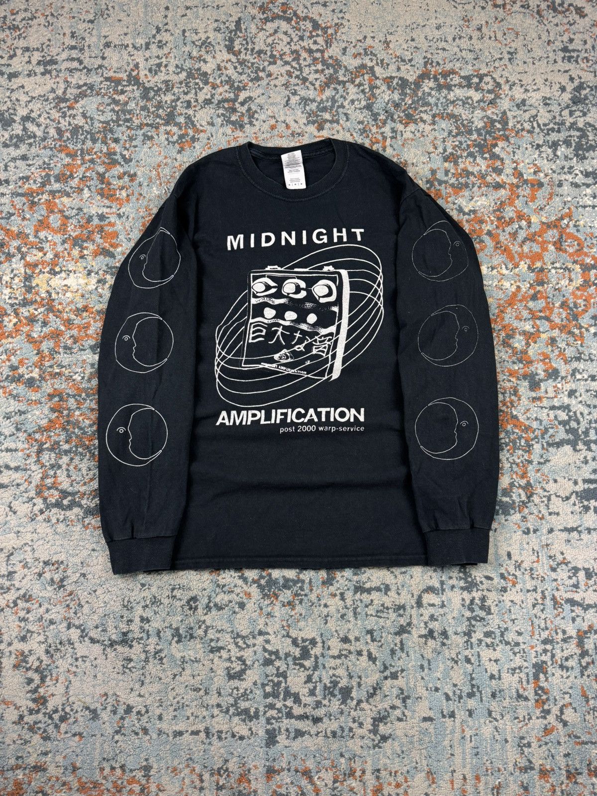 Vintage Vintage 00s Midnight Amplification graphic promo long sleeve Size US M / EU 48-50 / 2 - 1 Thumbnail