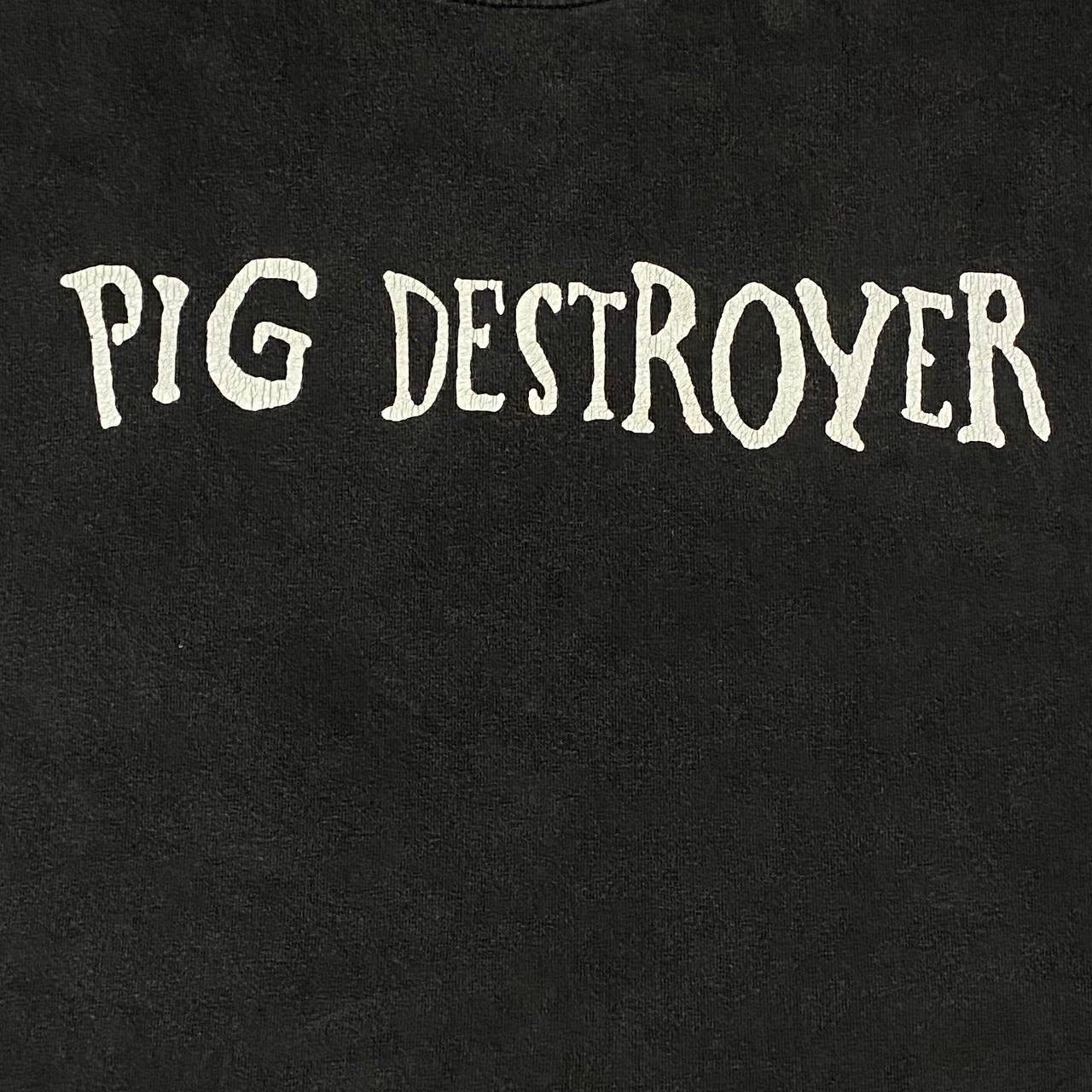 Band Tees Vintage Y2K grindcore metal band pig destroyer Size US XXL / EU 58 / 5 - 2 Thumbnail