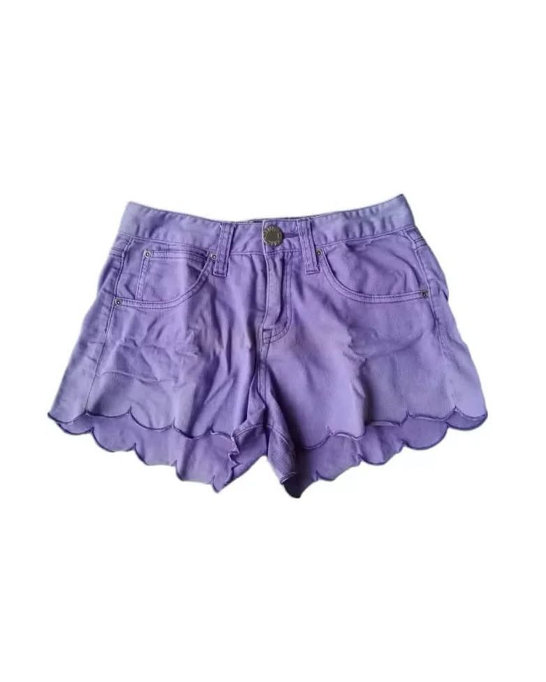 Angel Blue × Japanese Brand Repipi Armario Purple Cute Cut Casual Hot Pants Size 28" / US 6 / IT 42 - 1 Thumbnail