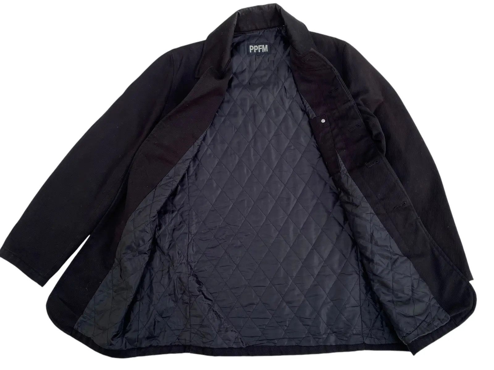 PPFM PPFM Black Men Jacket Button Up Size US M / EU 48-50 / 2 - 4 Thumbnail