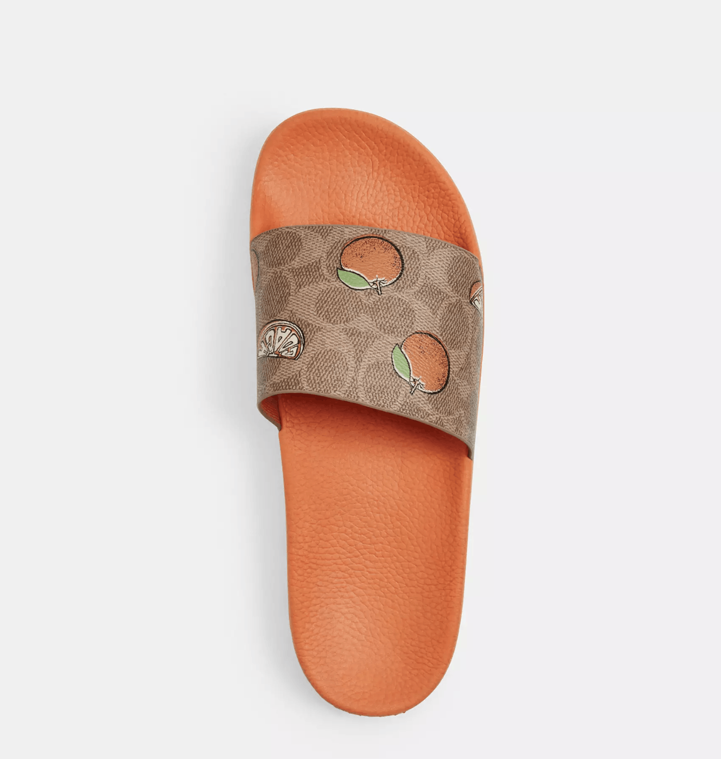 Coach Udele Sport Slide In Signature Canvas With Fruit Print CAR29 Size US 11 / IT 41 - 6 Thumbnail