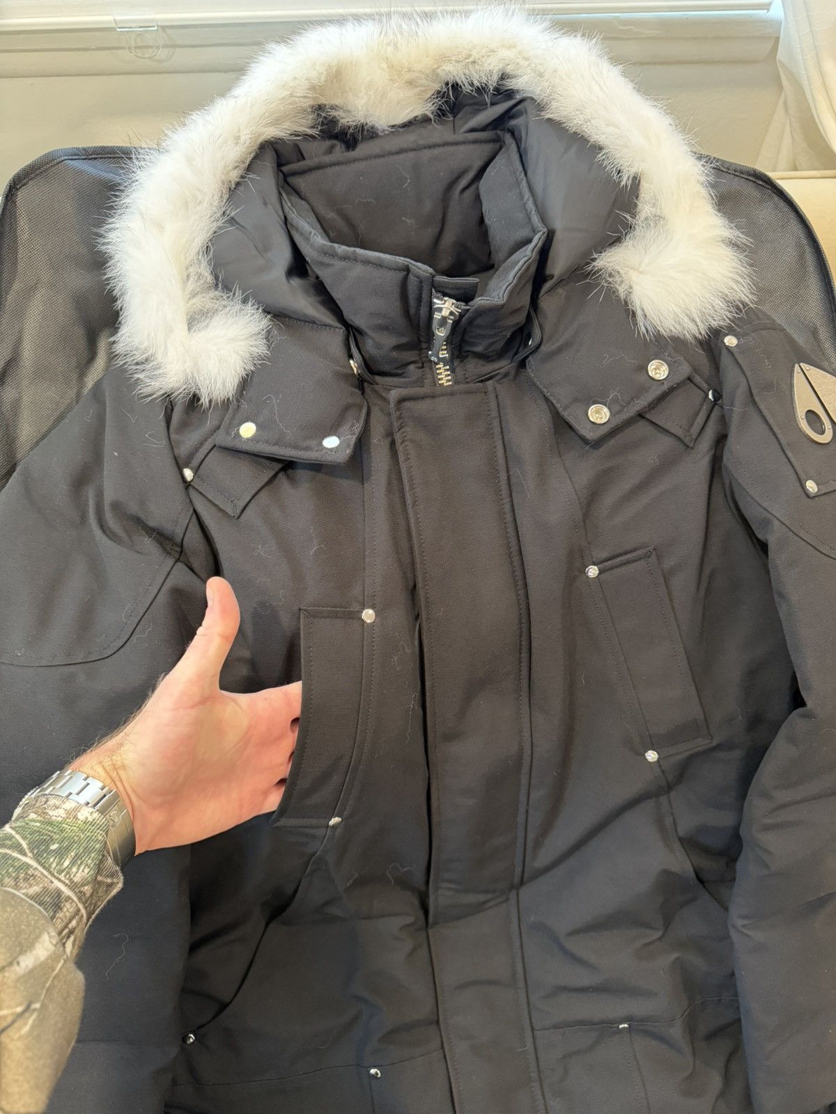 Moose Knuckles Original Sterling Parka Fur Size US M / EU 48-50 / 2 - 3 Thumbnail