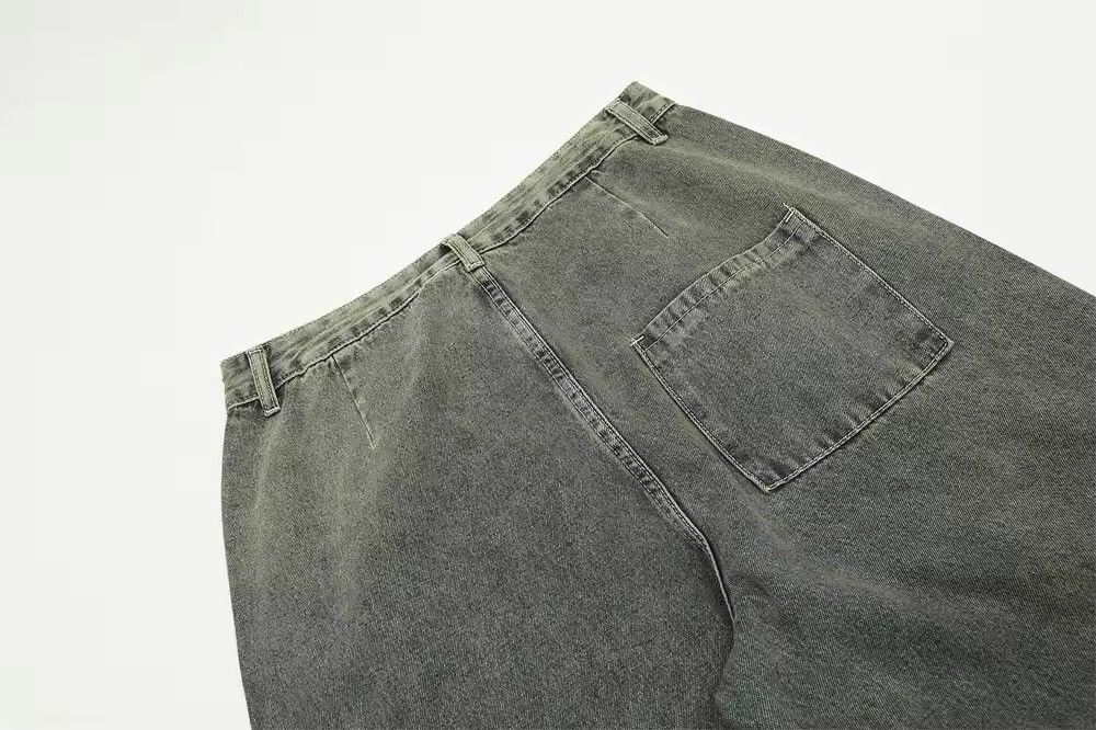 Japanese Brand × Jean Light Wash Multi-pocket Stacked Jeans Size US 30 / EU 46 - 9 Thumbnail