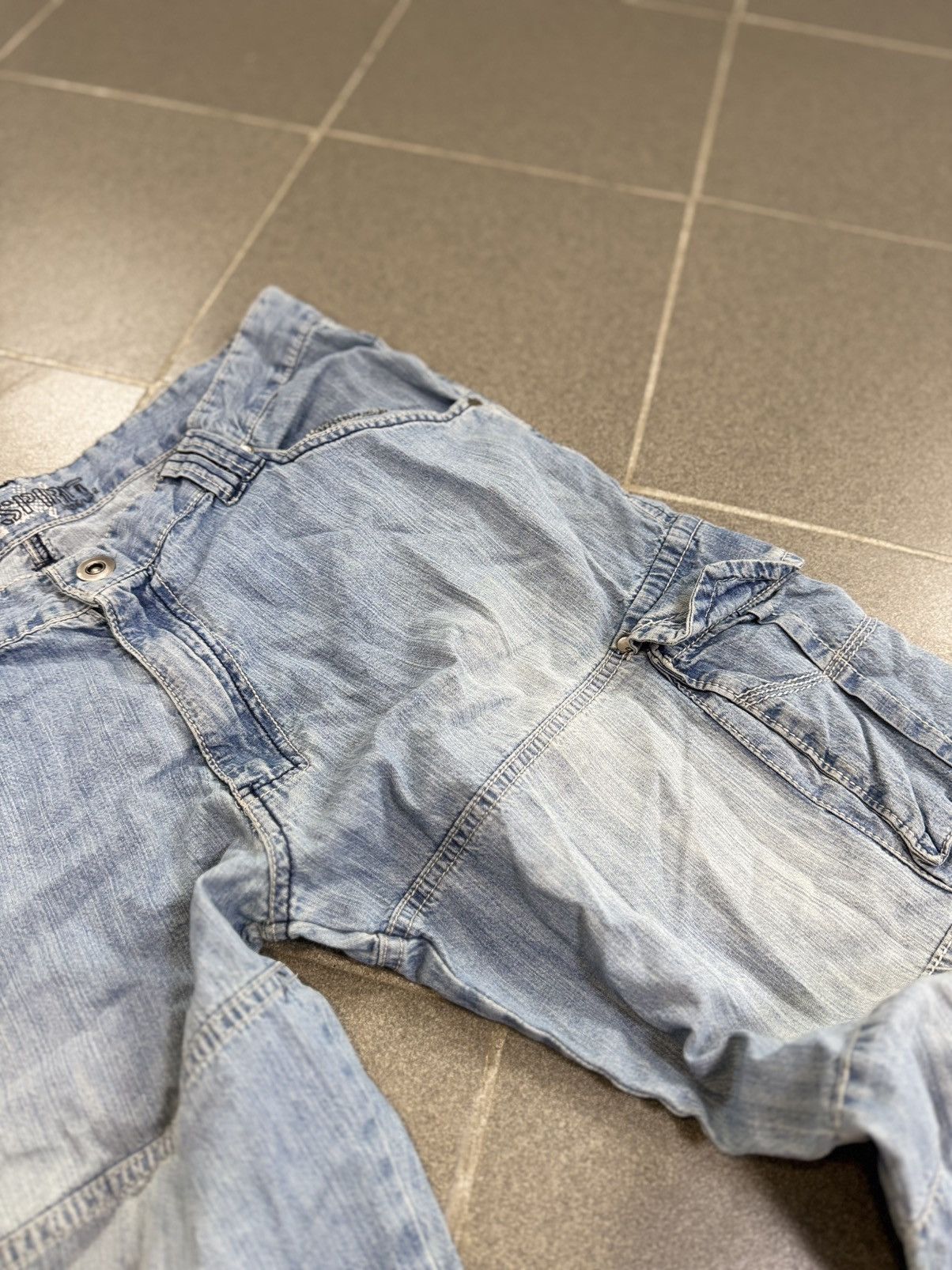 Japanese Brand Crazy Vintage Y2K Japanese Style Faded Jeans Archive Size US 32 / EU 48 - 5 Thumbnail