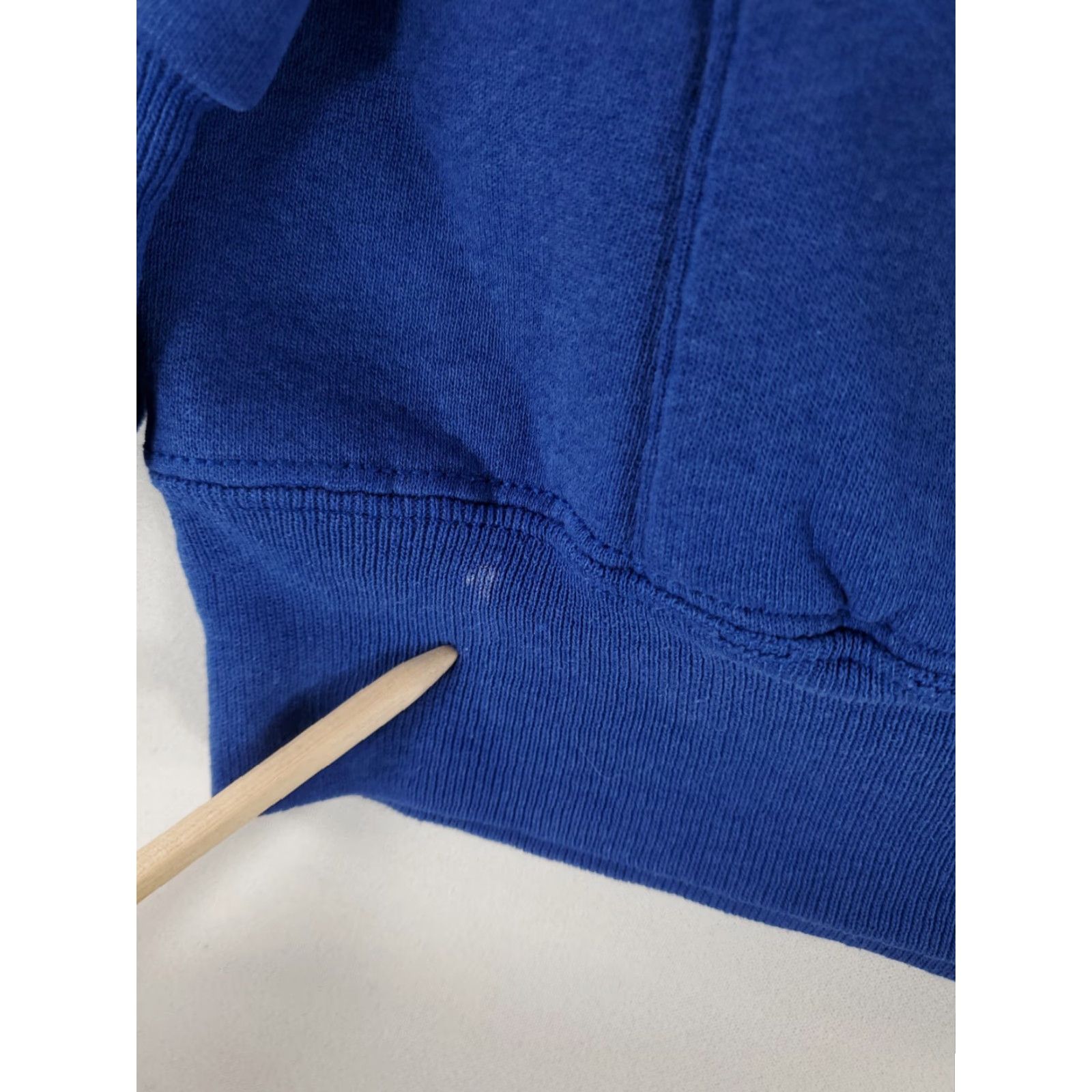 Jerzees VINTAGE Jerzees Hoodie Sweatshirt Mens L Blue 90s Made USA Pullover Sweatshirt L Size US L / EU 52-54 / 3 - 2 Thumbnail