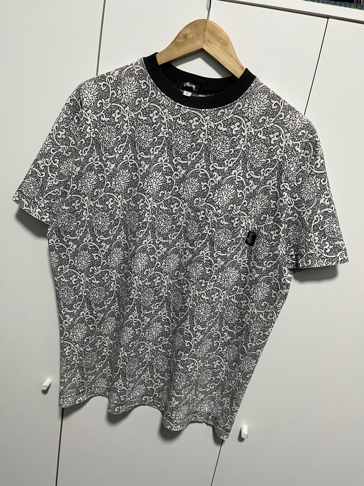 Stussy Vintage 80’s Stussy TomTom Black & White Fullprint Size US S / EU 44-46 / 1 - 3 Thumbnail