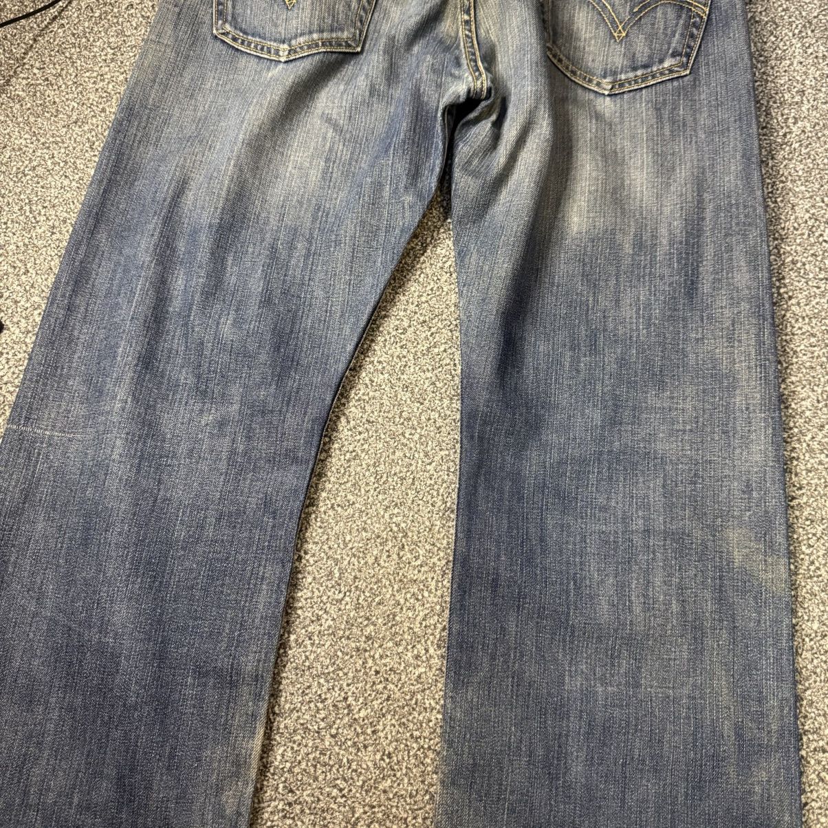 14th Addiction Y2K Levis 501 Baggy Wide Leg Denim W34 Size US 34 / EU 50 - 8 Thumbnail