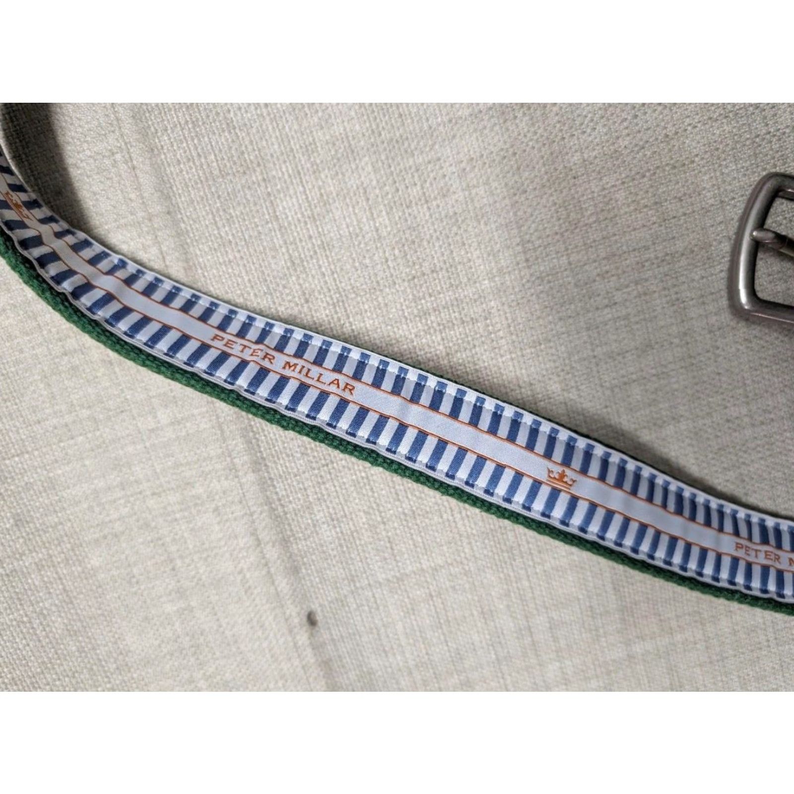 Peter Millar USA Peter Millar Belt 36 Country Club Leather Dress Belt Golf Belt Men Green XS? Size 36 - 7 Thumbnail