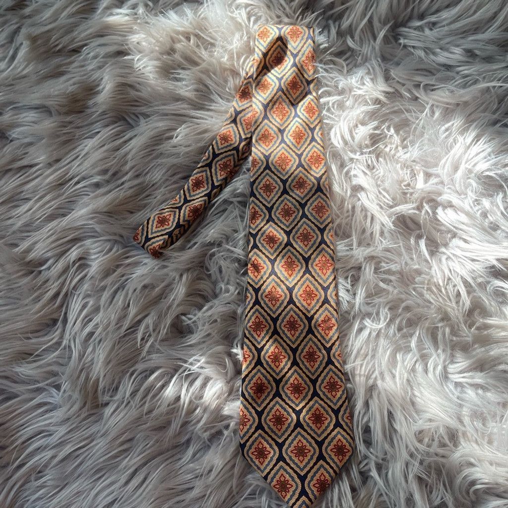 Burberry Burberry vintage Elegant Patterned Tie 100% silk Size ONE SIZE - 3 Thumbnail