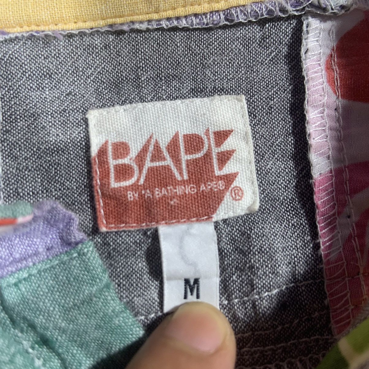 Bape × Nigo Patchwork Button Up Shirt Size US M / EU 48-50 / 2 - 5 Thumbnail