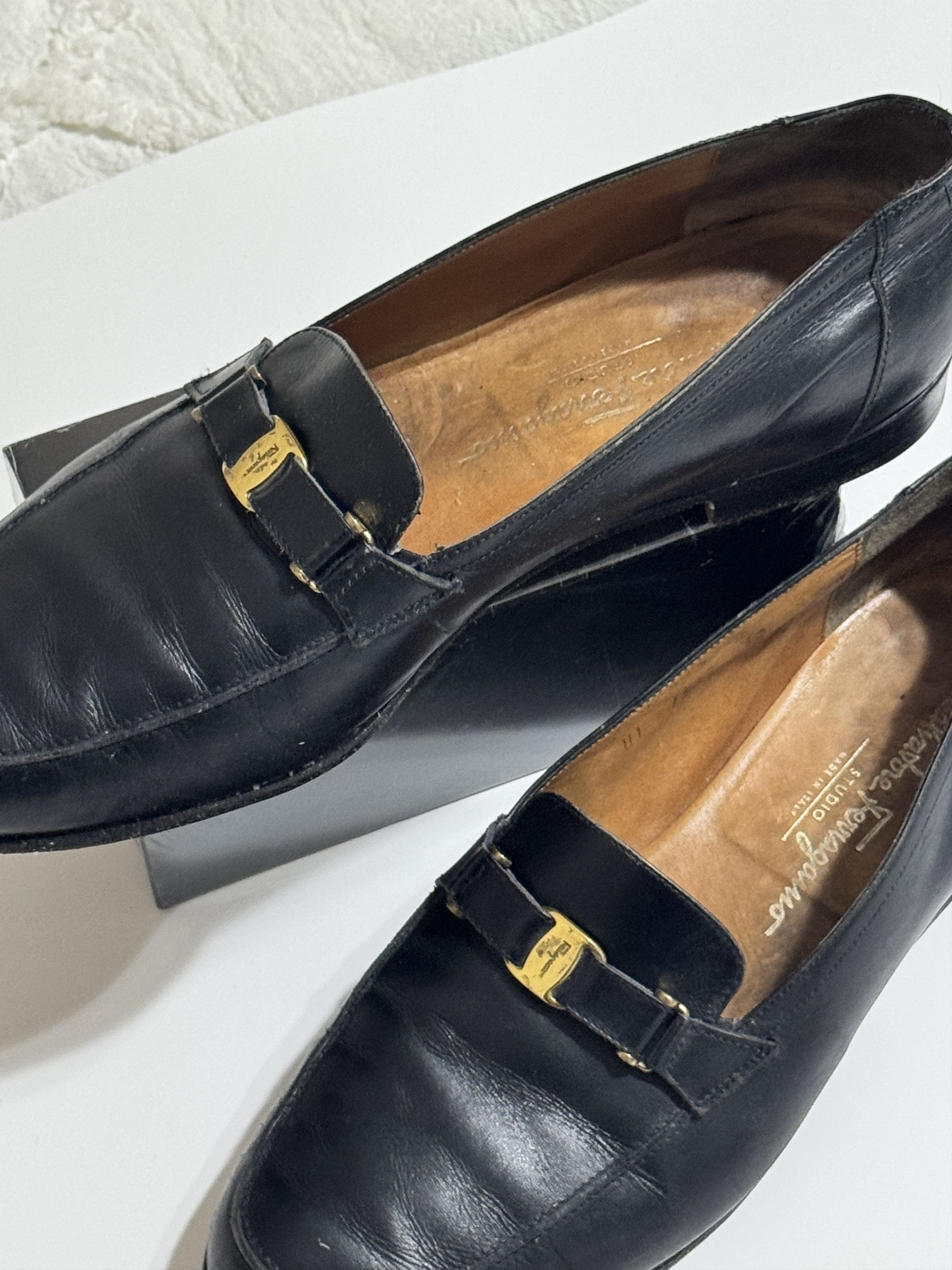 Salvatore Ferragamo Salvatore Ferragamo Men’s Loafers Size US 9 / EU 42 - 1 Thumbnail