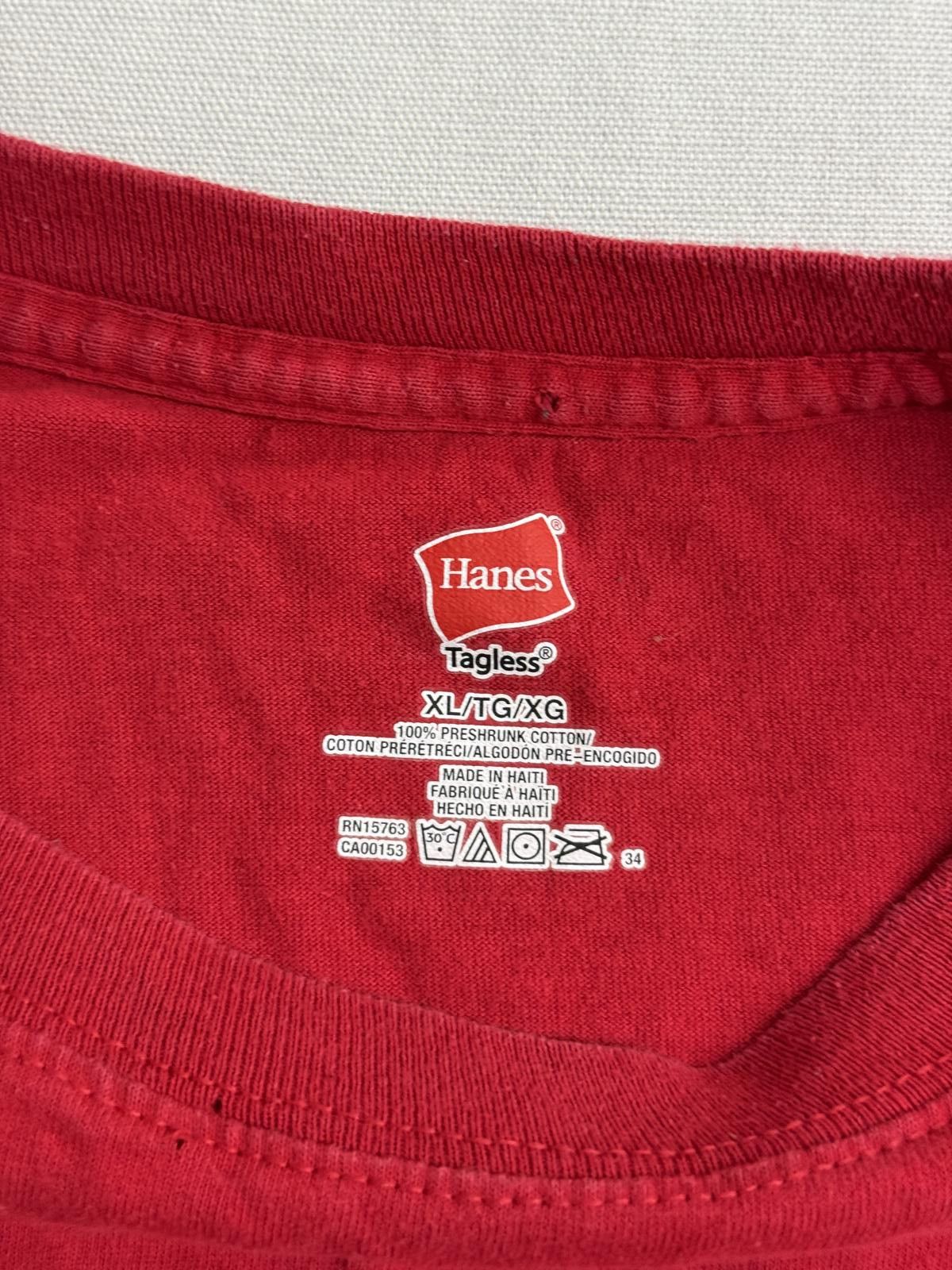 Hanes Y2k Football T-shirt Livin the Life With Riley Tshirt NaBeNu Size US XL / EU 56 / 4 - 2 Thumbnail