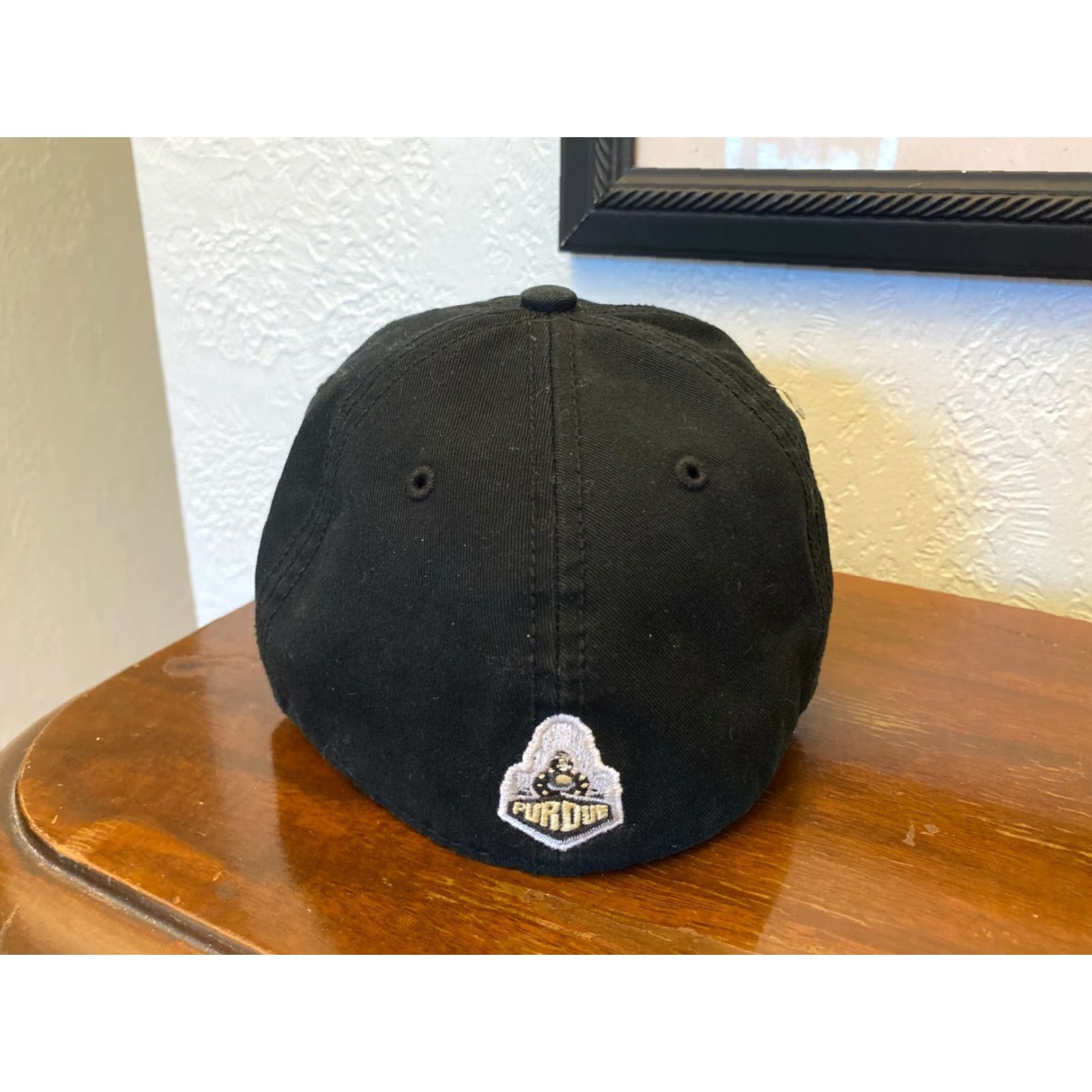 47 Purdue University 47 Brand Hat Black Fitted Size Small Franchise Casual Dad Men Baseball Cap University Stretch 47 Mens Black Small Size ONE SIZE - 3 Thumbnail