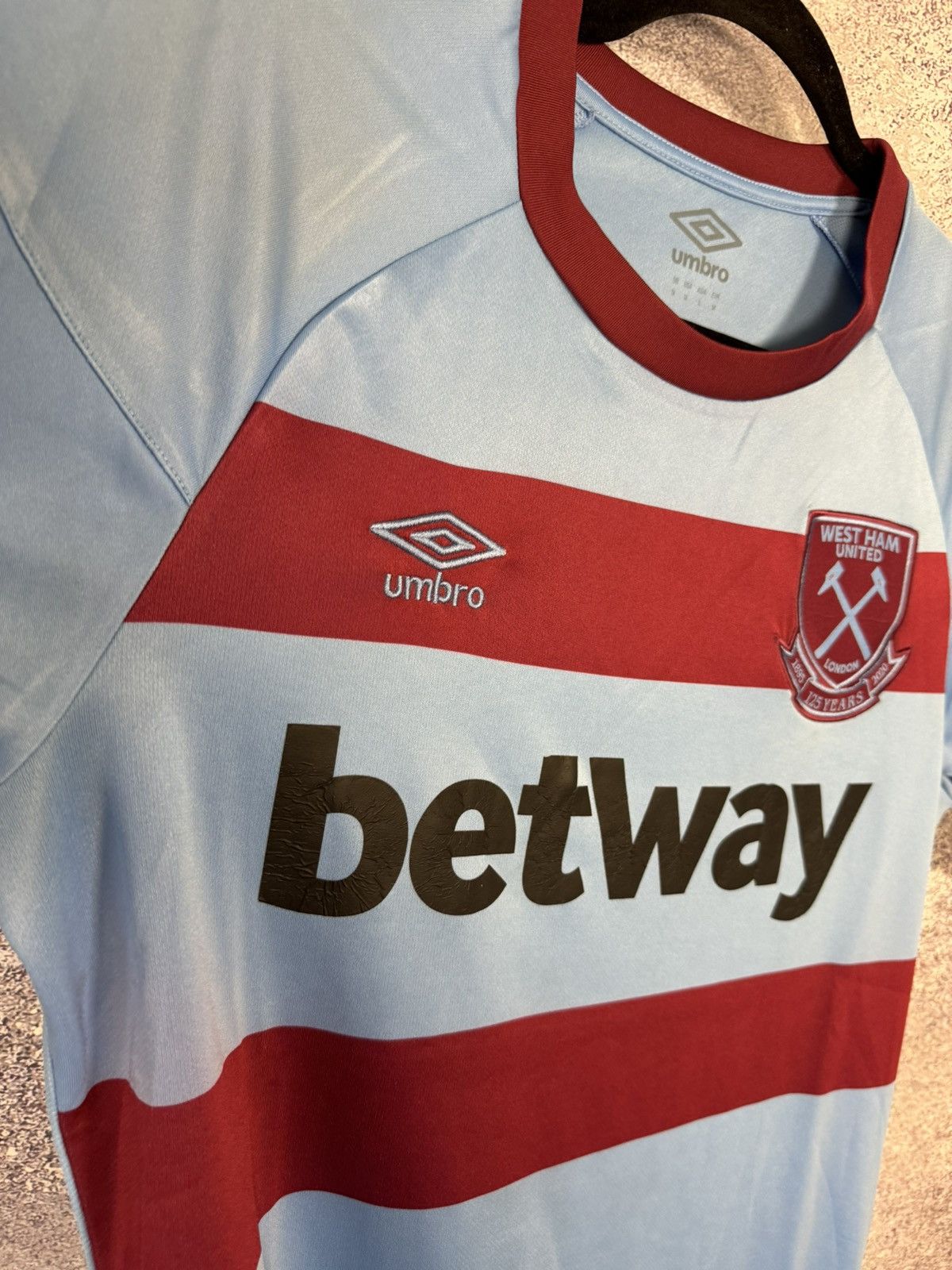 Umbro × Vintage Vintage West Ham United 2020/21 Umbro Jersey M size Size US M / EU 48-50 / 2 - 8 Thumbnail
