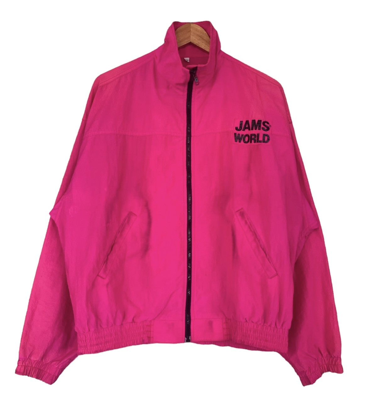 Jams World Vintage JAMS World Nylon Light Zipper Jacket (M) Size US M / EU 48-50 / 2 - 2 Thumbnail