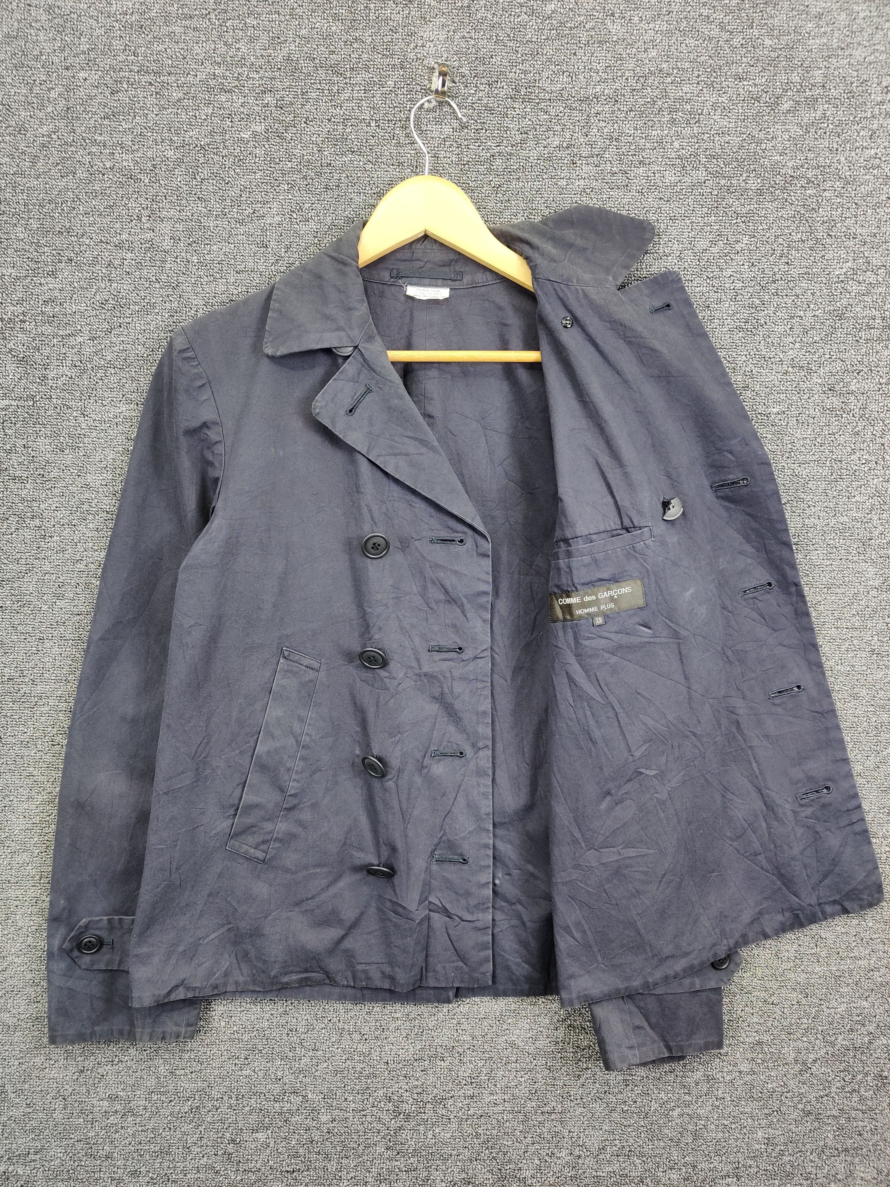 Comme des Garcons Vintage Comme Des Garcons Homme Plus Double Breasted Jacket Size US XS / EU 42 / 0 - 7 Thumbnail