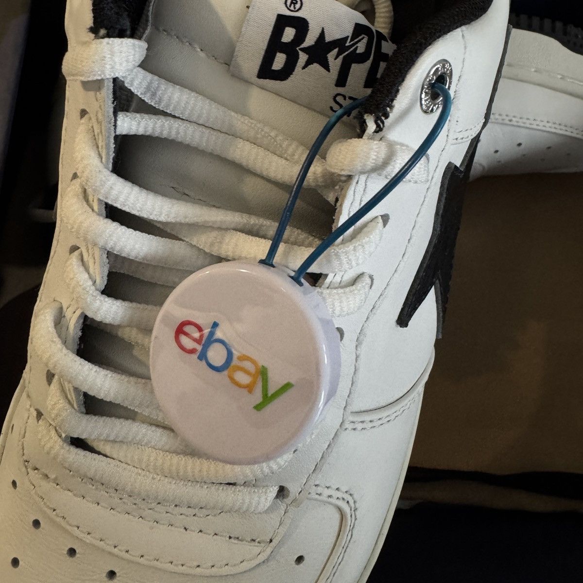 Bape × JJJJound A Bathing Ape Bape Sta x JJJJound Sneakers White Size US 8.5 / EU 41-42 - 11 Thumbnail