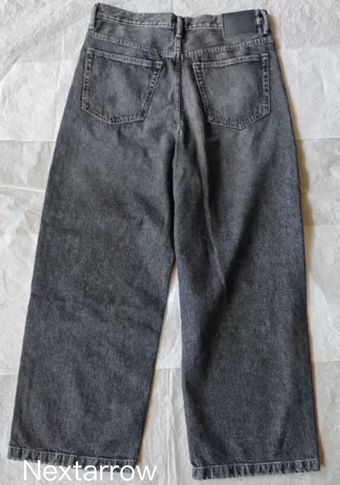 Acne Studios Acne studios Washed gray wide-leg jeans 2412-Nextarrow Size US 32 / EU 48 - 2 Thumbnail