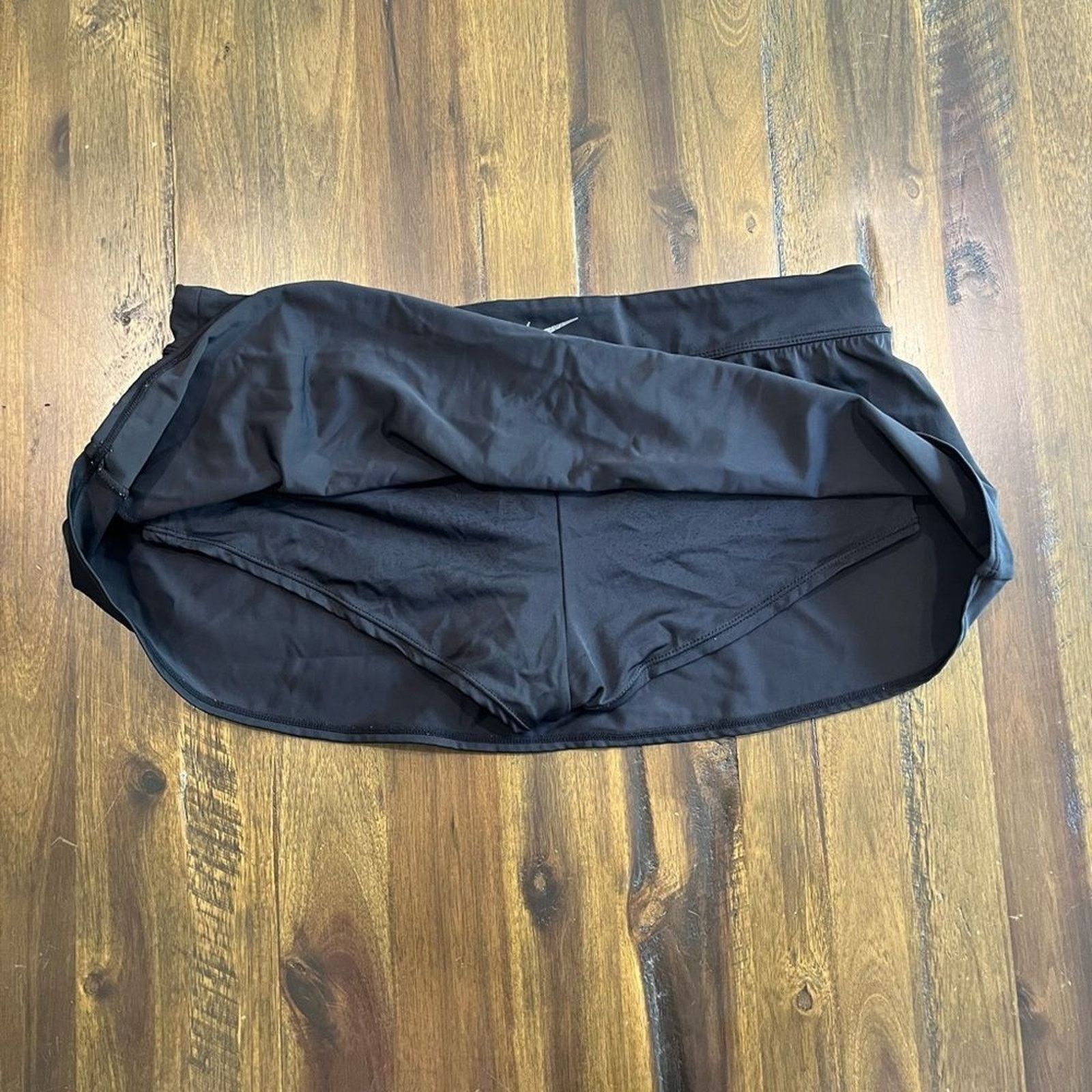 Nike Nike Black Swim Bottoms Skirt Skort - Size 12 Size ONE SIZE - 10 Thumbnail