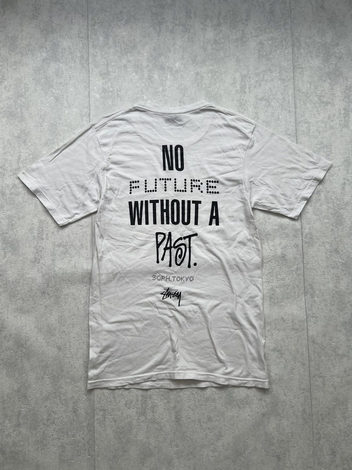 Stussy STUSSY TEE TOKYO NO FUTURE WITHOUT PAST RETRO RARE Y2K Size US S / EU 44-46 / 1 - 1 Thumbnail