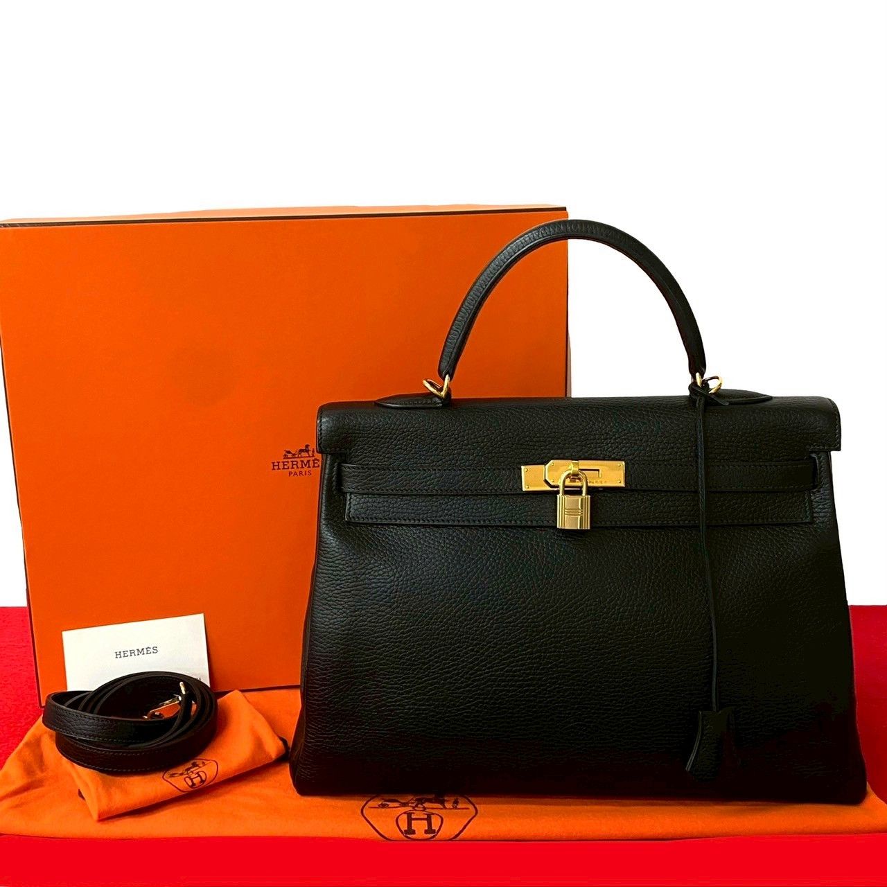 Hermes Hermes Kelly Ardennes 2way Handbag Leather Handbag Stamp G