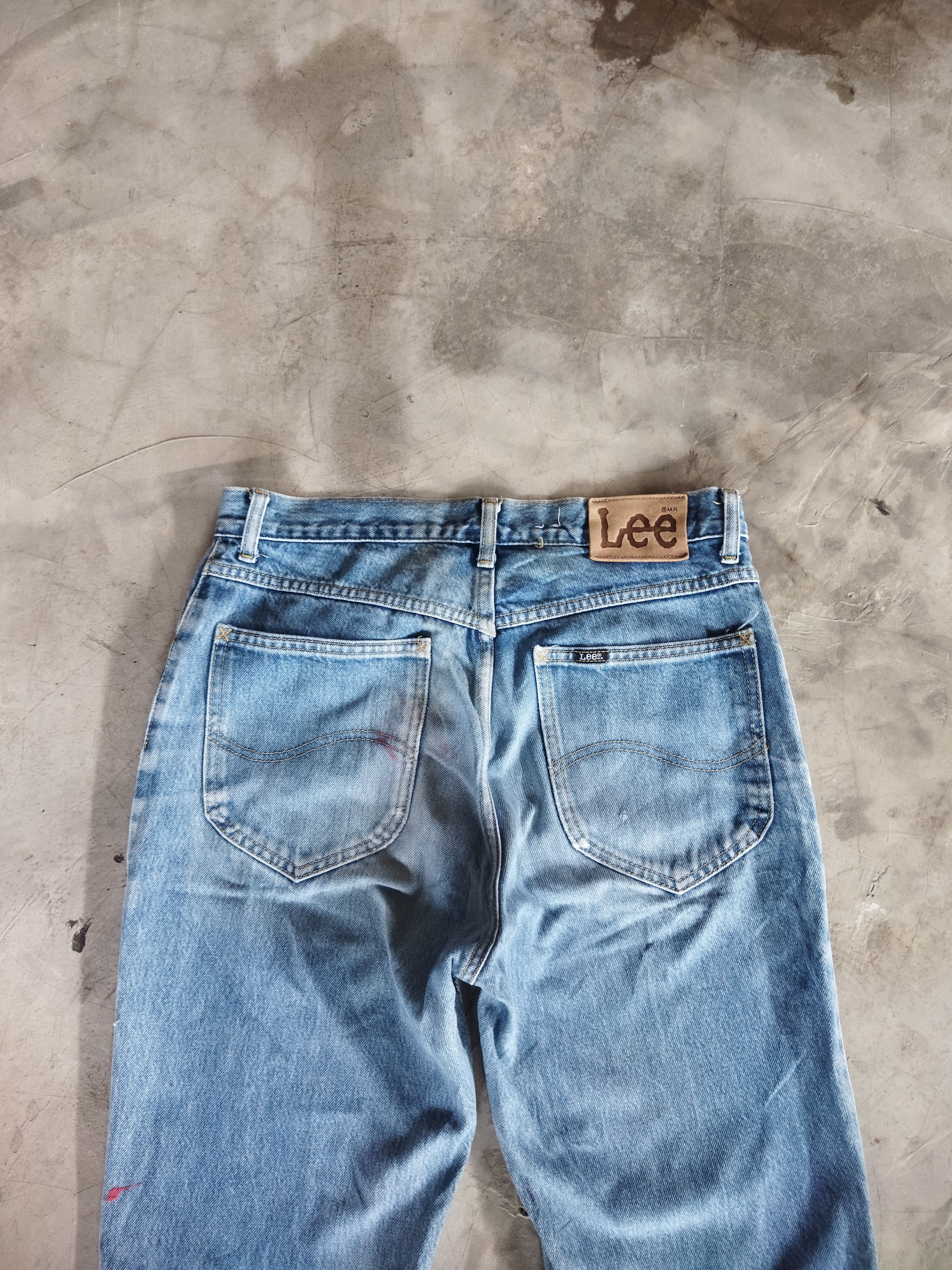Lee × Vintage VINTAGE LEE RIDERS FADED BLUE JEANS PANTS Size US 31 - 8 Thumbnail