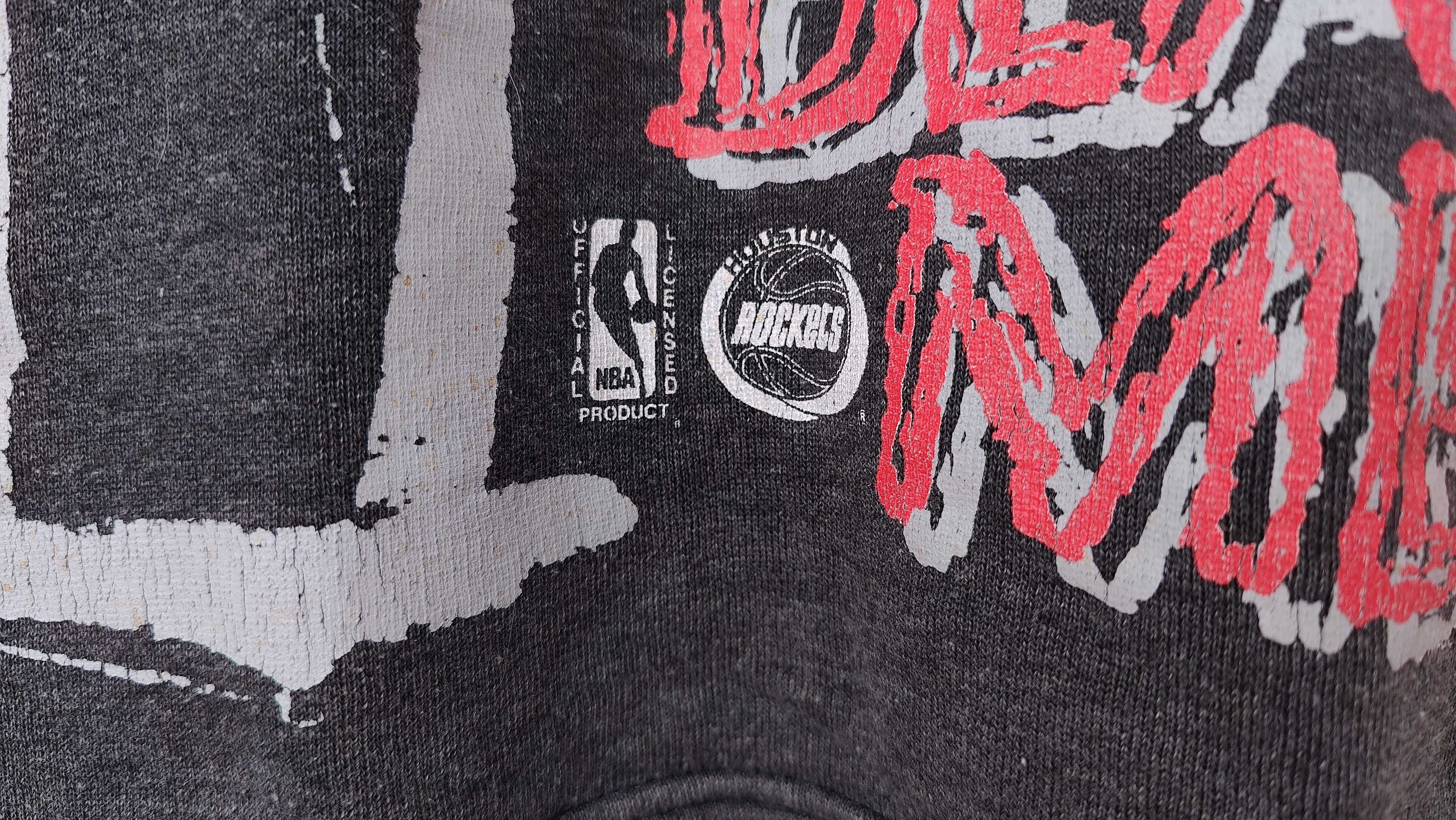 NBA Rare 90s Houston Rockets by Magic Johnson AOP Sweatshirt Size US XL / EU 56 / 4 - 5 Thumbnail