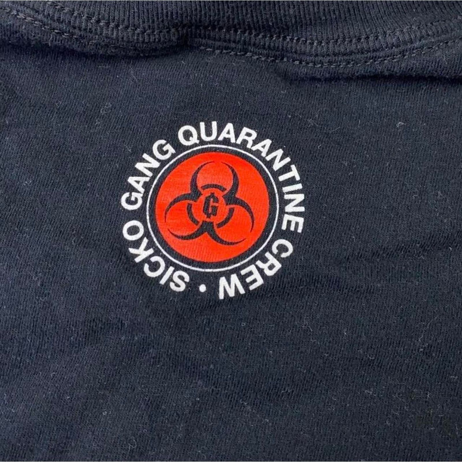 Other Goth money records GMR airbrushed quarantine shirt Size US XL / EU 56 / 4 - 4 Thumbnail