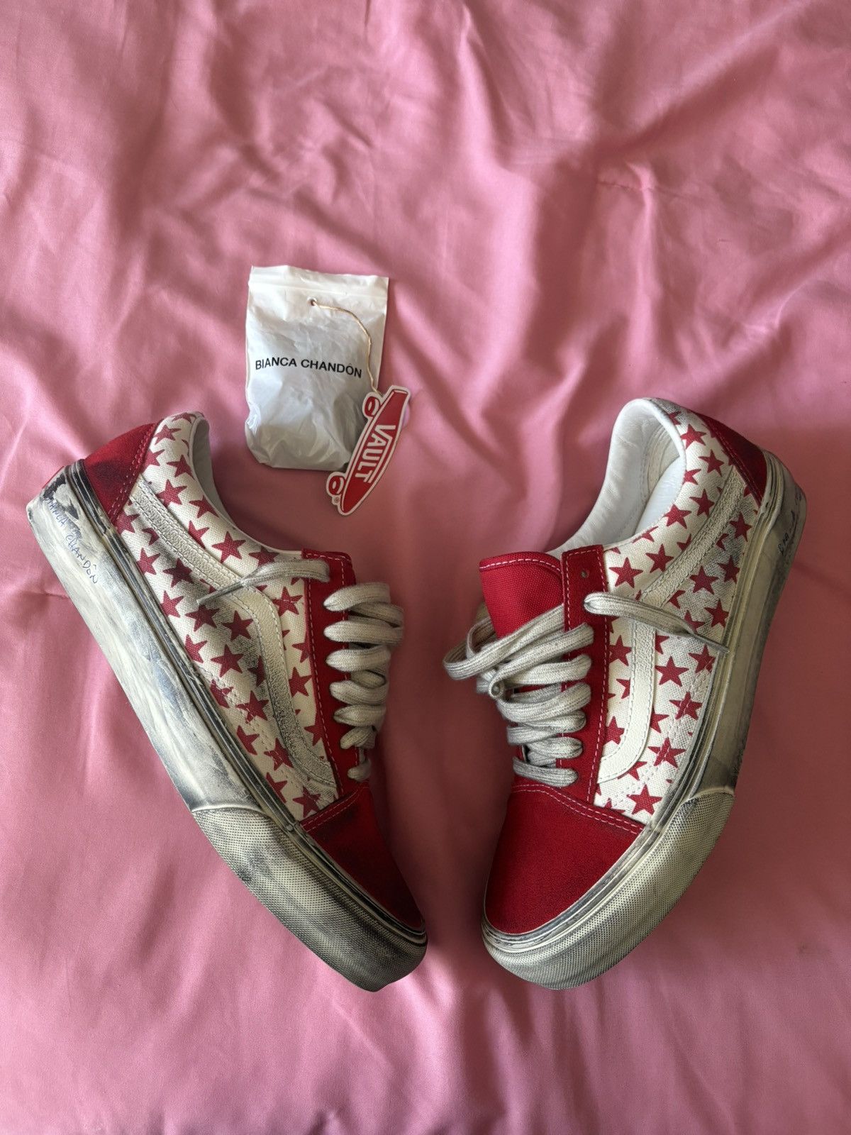 BIANCA CHANDON × Vans Bianca Chandon Vans Vault Red Stars Old