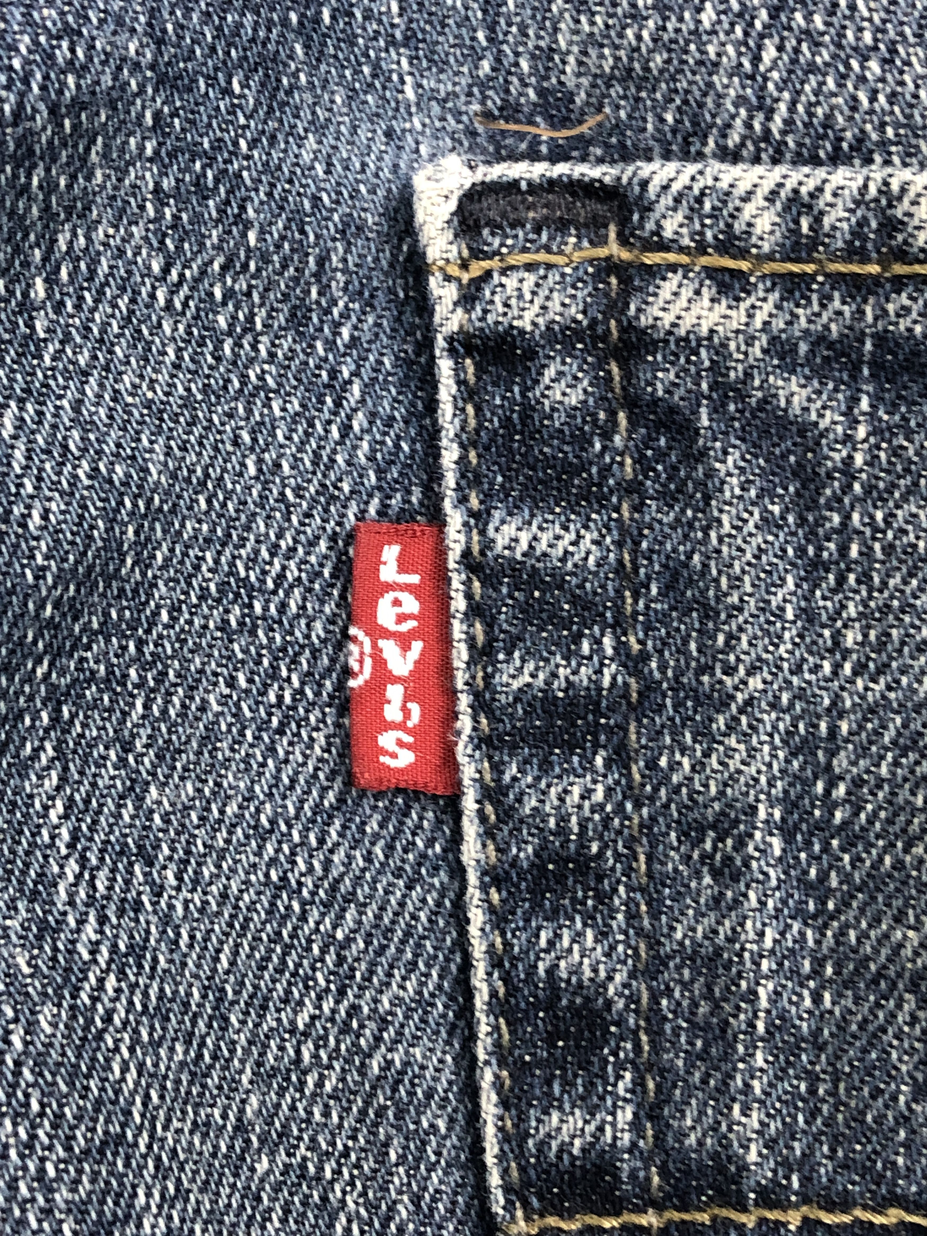 Levi's Distressed Vintage Levis 511 Blue Jeans DP2445 Size US 33 - 6 Thumbnail