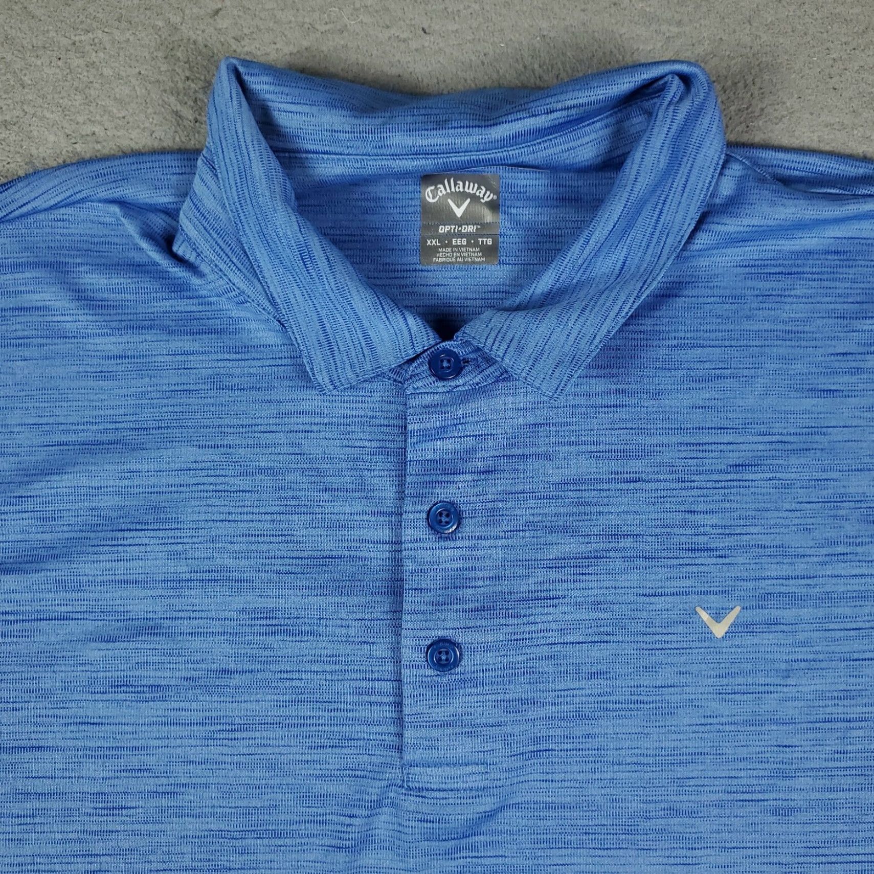 Callaway Callaway Polo Shirt Mens Size 2XL Blue Opti Fit Casual Short Sleeve Polo Shirt Callaway Size 2XL Blue Opti Fit Casual Short Sleeve Mens Polo Shirt Size US XXL / EU 58 / 5 - 2 Thumbnail