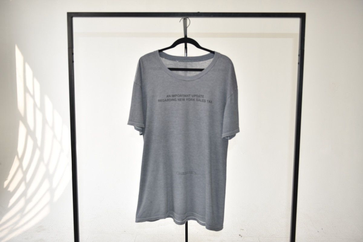 Enfants Riches Deprimes “Regarding New York Sales Tax (Christie’s)” F&F Sample (1/1) Size US XL / EU 56 / 4 - 8 Thumbnail