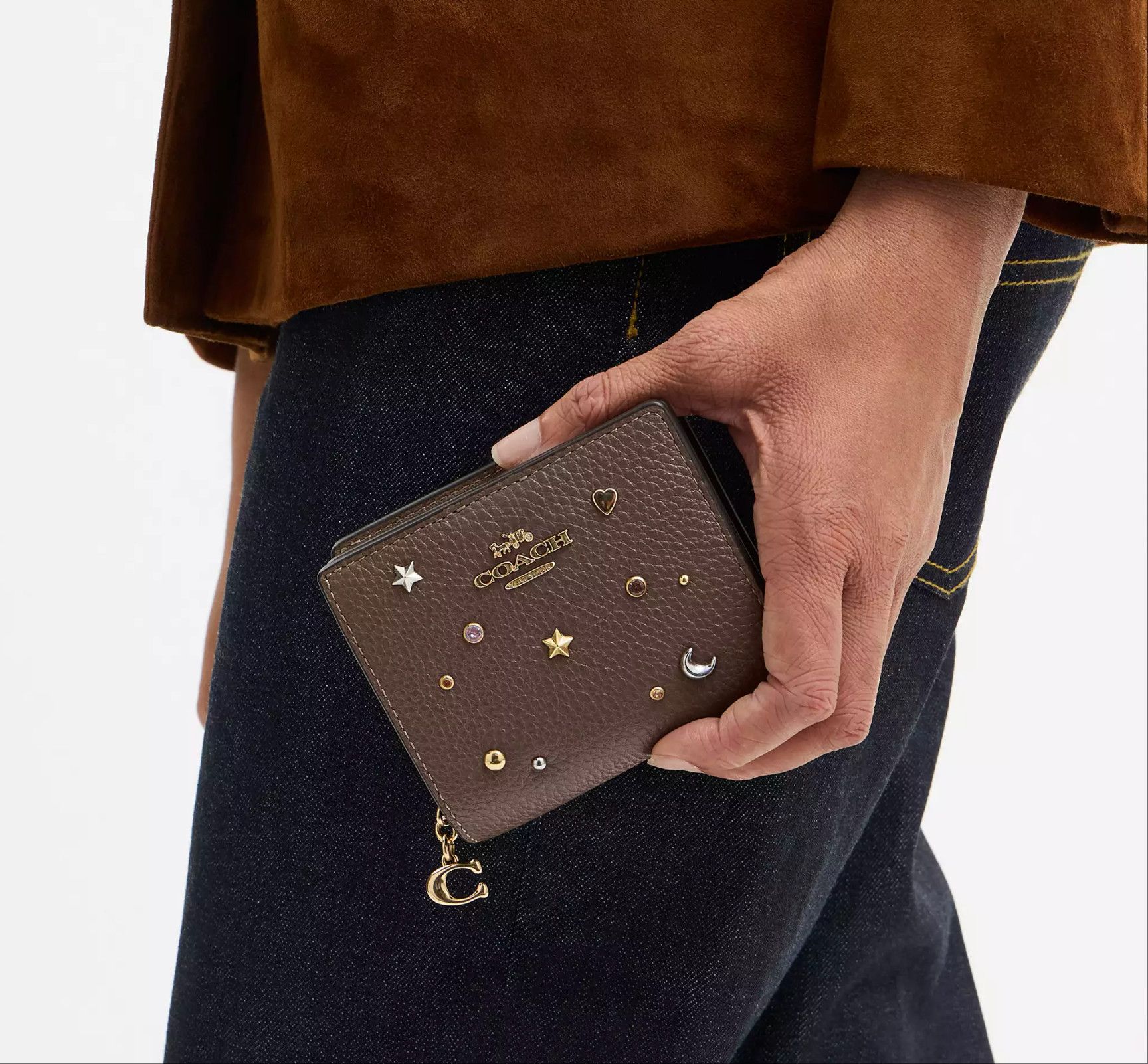 Coach Snap Wallet With Rivets CDM38 Size ONE SIZE - 6 Thumbnail