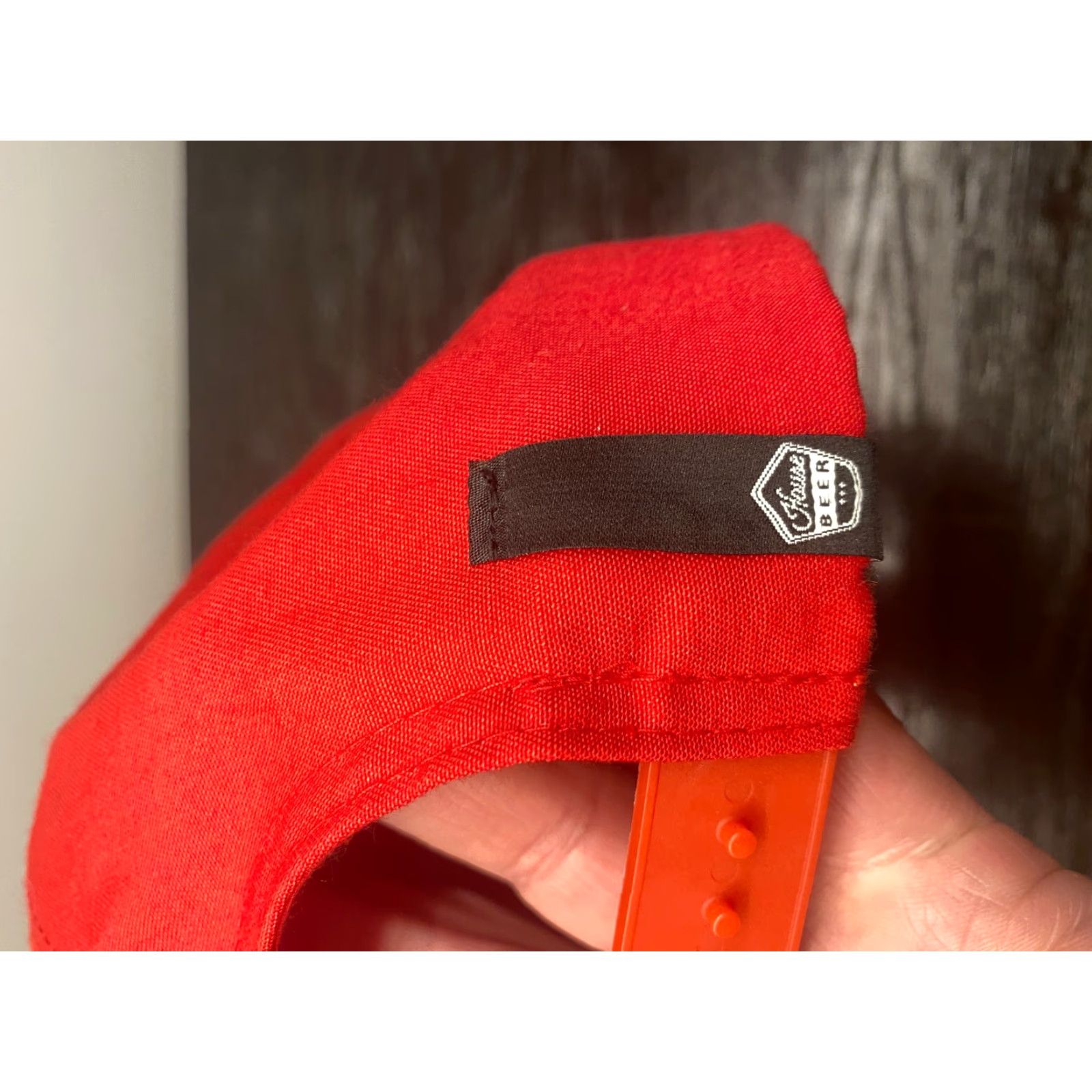 Vintage VINTAGE House Brewing Beer Hat Snapback Cap Adults Unisex Adjustable Red Twill Baseball Style Summer Mens Size ONE SIZE - 6 Thumbnail