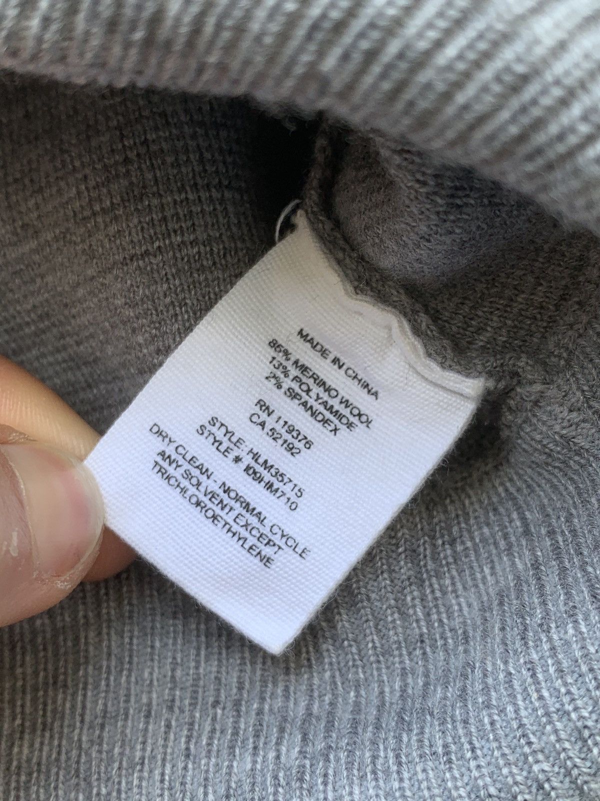 Helmut Lang Helmut Lang Merine Wool Colorblock Pattern Pullover Size US M / EU 48-50 / 2 - 6 Thumbnail