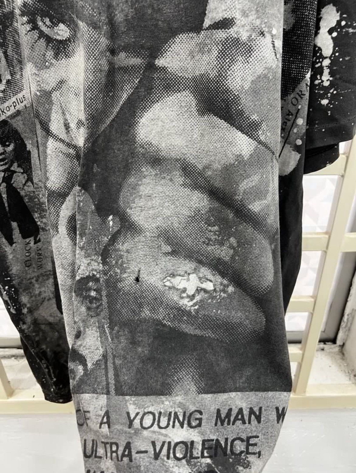 Vintage Vintage Overprint Clockwork Orange 90s MOSQUITOHEAD tee Size US XL / EU 56 / 4 - 9 Thumbnail
