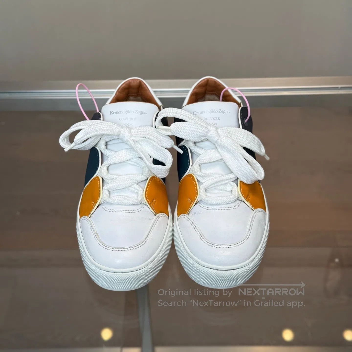 Ermenegildo Zegna Ermenegildo Zegna Graduated patchwork shoe Size US 7 / EU 40 - 5 Thumbnail