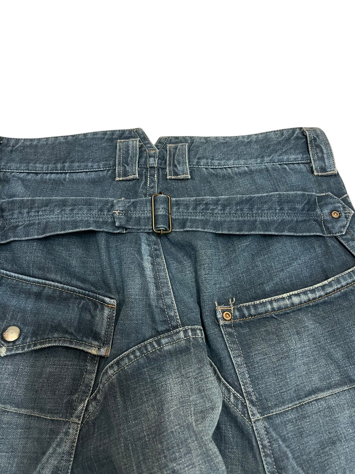 Japanese Brand Vintage Japanese Brand HALB Sedionaries Half Jean Size US 31 - 11 Thumbnail