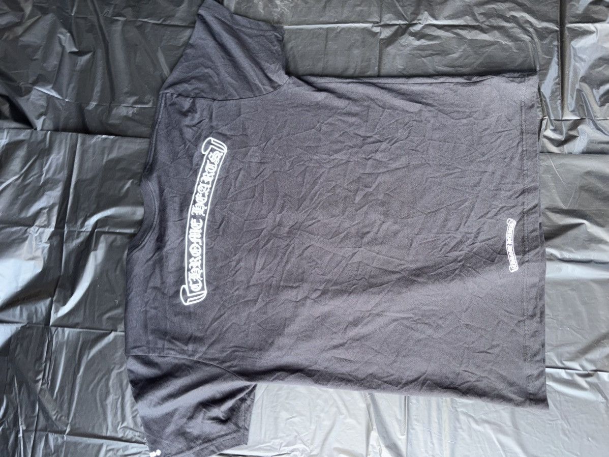 Chrome Hearts CHROME HEARTS SCROLL LOGO T-SHIRT Size US XL / EU 56 / 4 - 2 Thumbnail