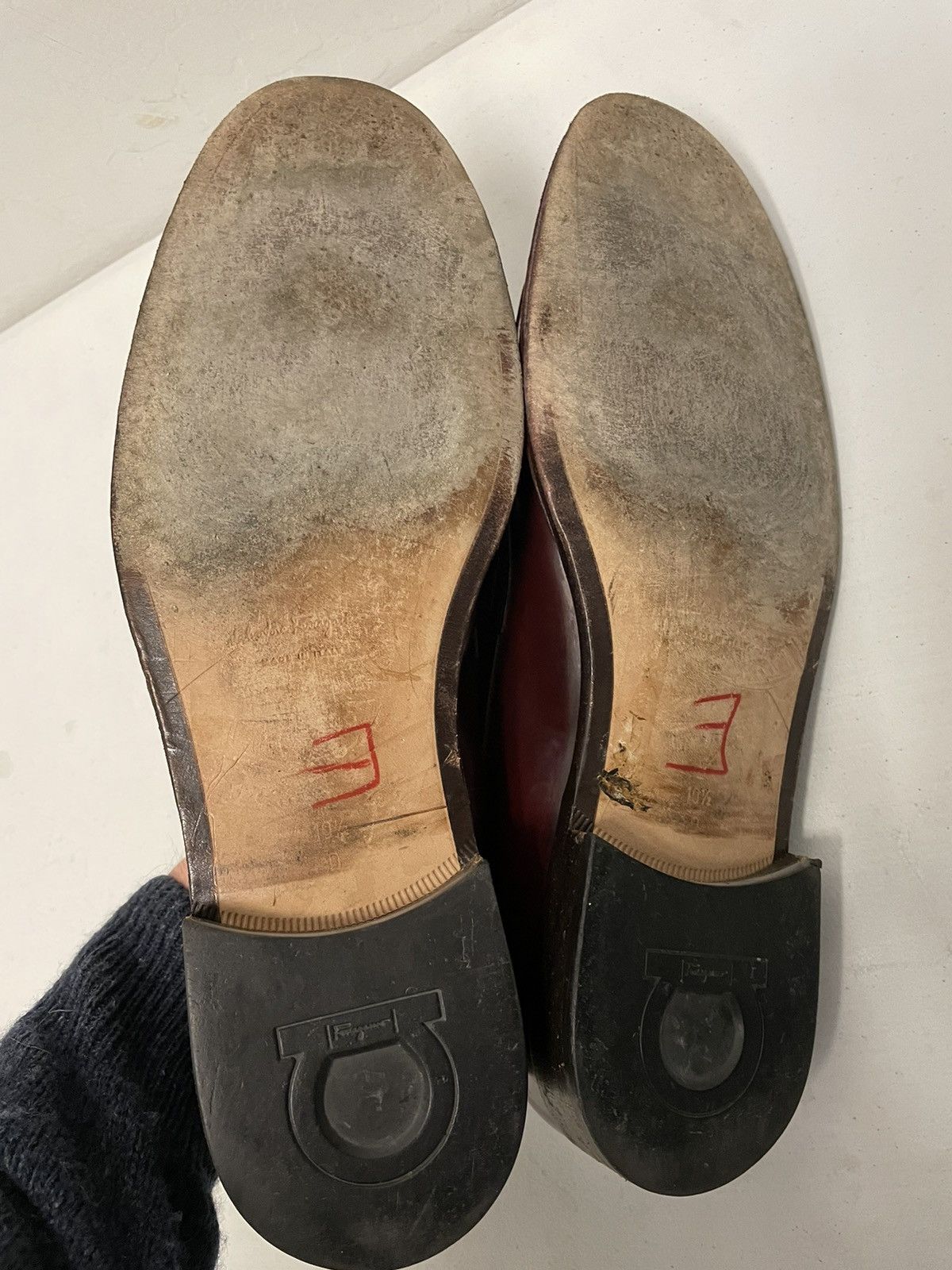 Salvatore Ferragamo Glossy Soft Vamp Bit Loafer Size US 10.5 / EU 43-44 - 7 Thumbnail