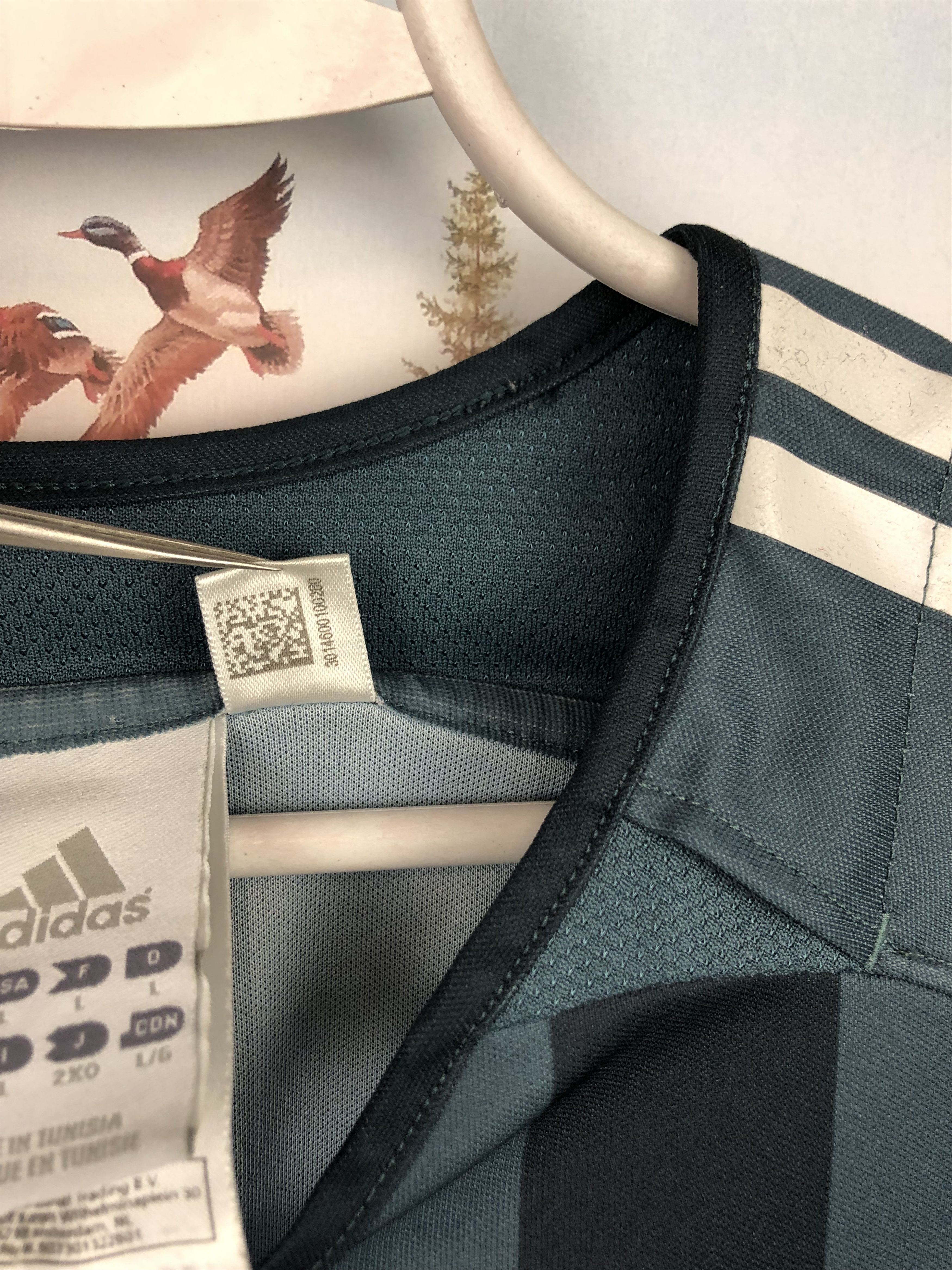 Adidas Newcastle football shirt 2005 Soccer Jersey Sleeve Adidas Size US L / EU 52-54 / 3 - 9 Thumbnail