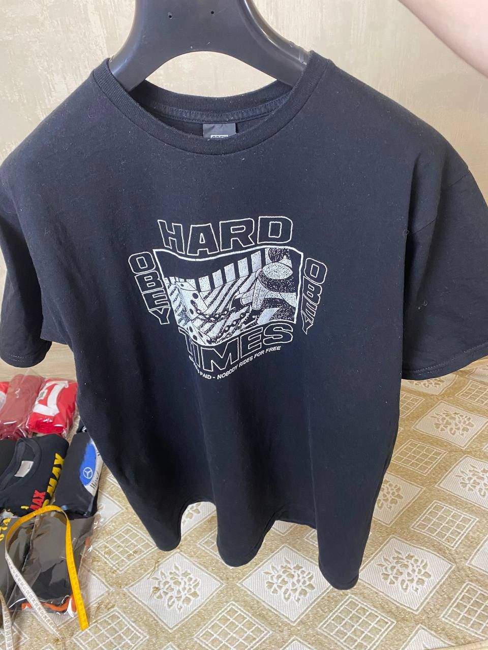 Obey 🔥 OBEY Problem Gambling RARE Avant Garde T Shirt Casino Y2K Size US L / EU 52-54 / 3 - 7 Thumbnail