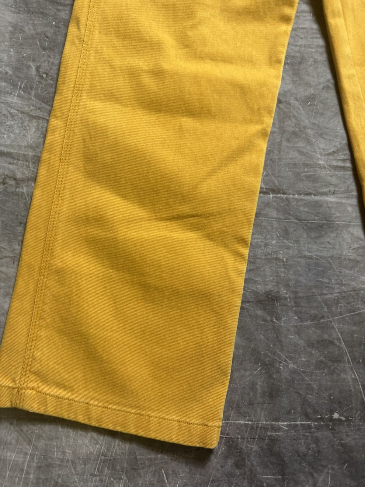 Bode Bode KnollyBrook Trousers in Yellow Size 31 Size US 31 - 3 Thumbnail