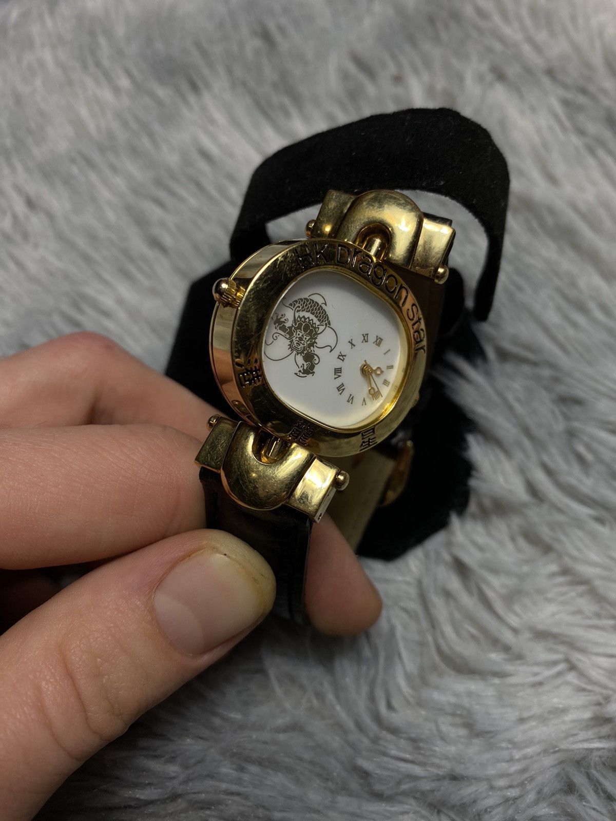 Japanese Brand × Jewelry × Vintage HK Dragon Star 1996 Dual-Sided Watch - Rare Design Size ONE SIZE - 5 Thumbnail