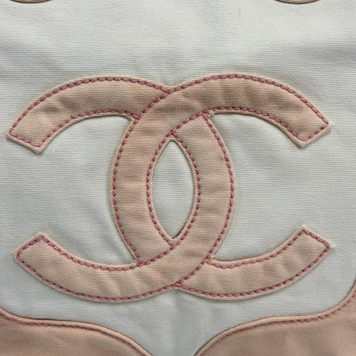 Chanel Chanel Marshmallow Beige Tote Bag Pre-Owned Size ONE SIZE - 7 Thumbnail