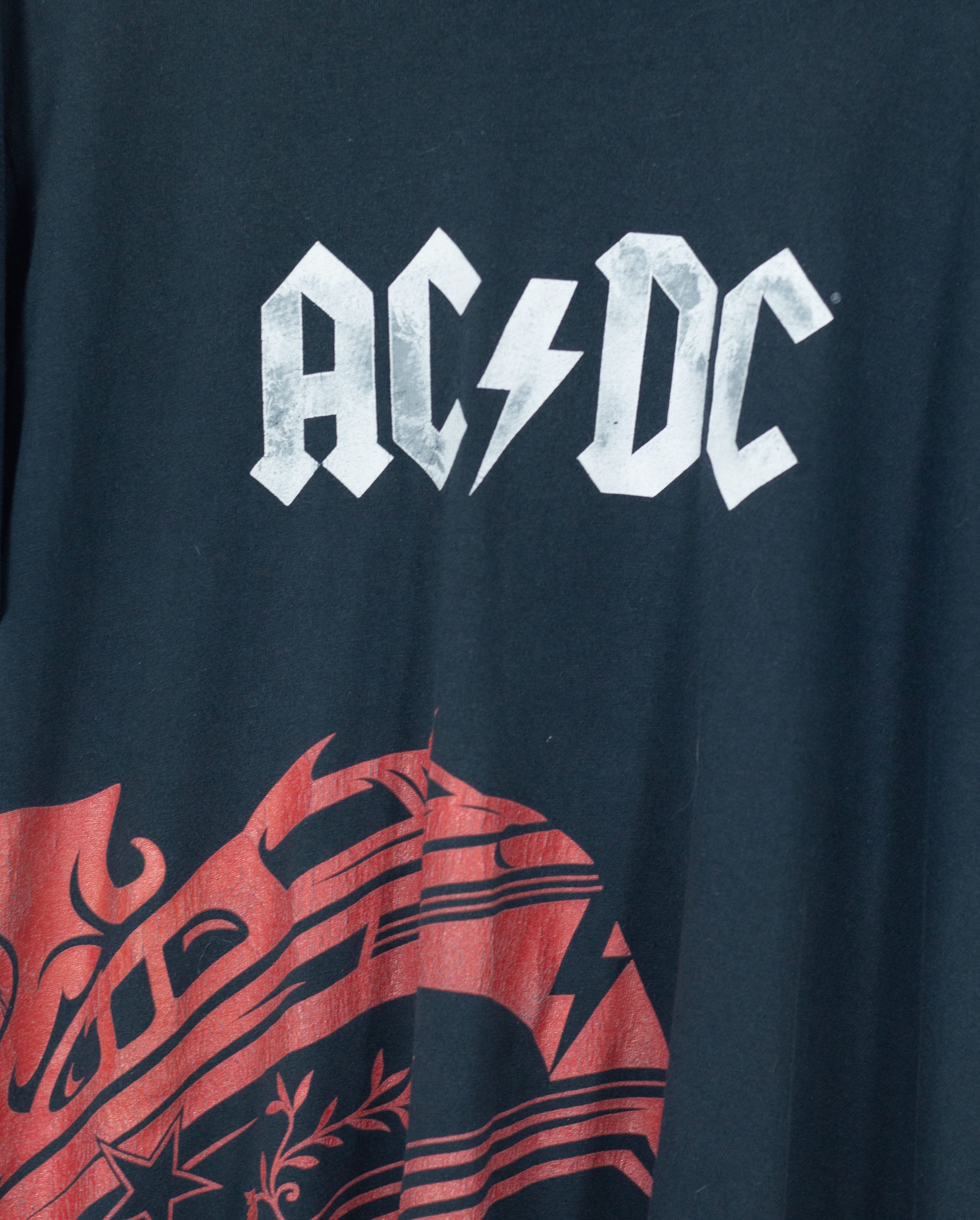 AC/DC × Band Tees × Vintage Vintage AC/DC Rock N Roll Train Merch Tee T-shirt Y2K Size US L / EU 52-54 / 3 - 4 Thumbnail
